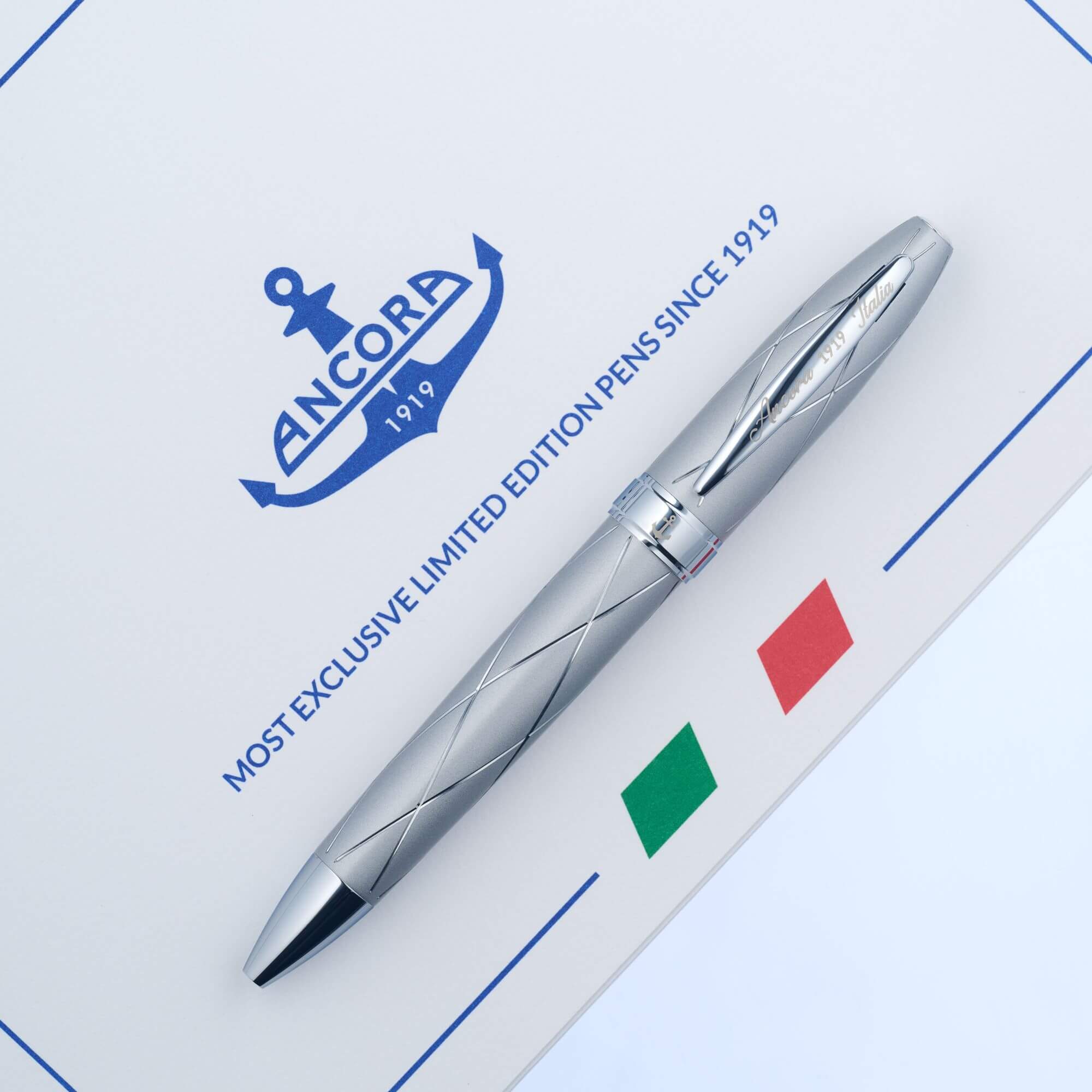 Chesterfield Bianco Chrome Ball Pen