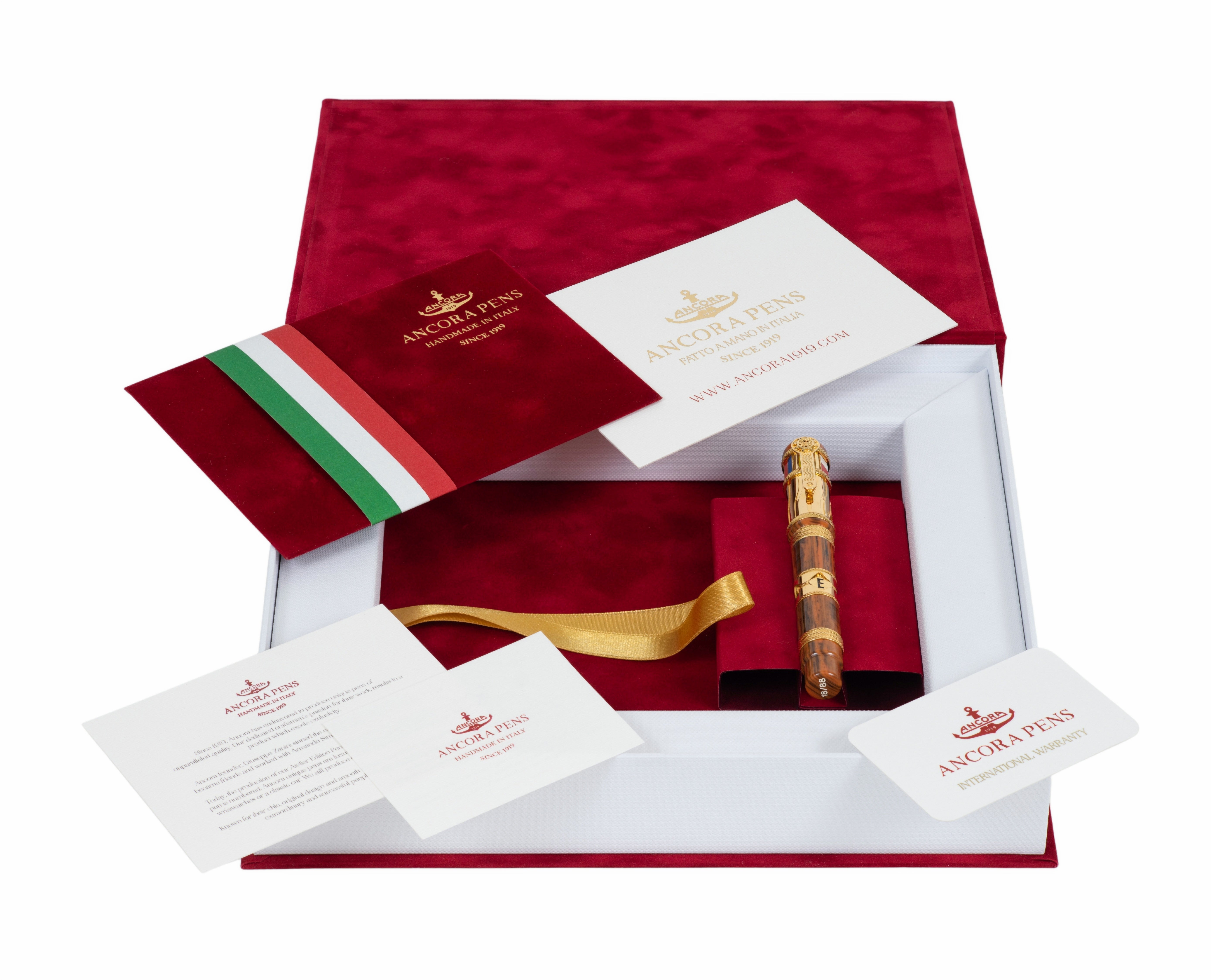 Ancora Admiral Woodship Fountain Pen