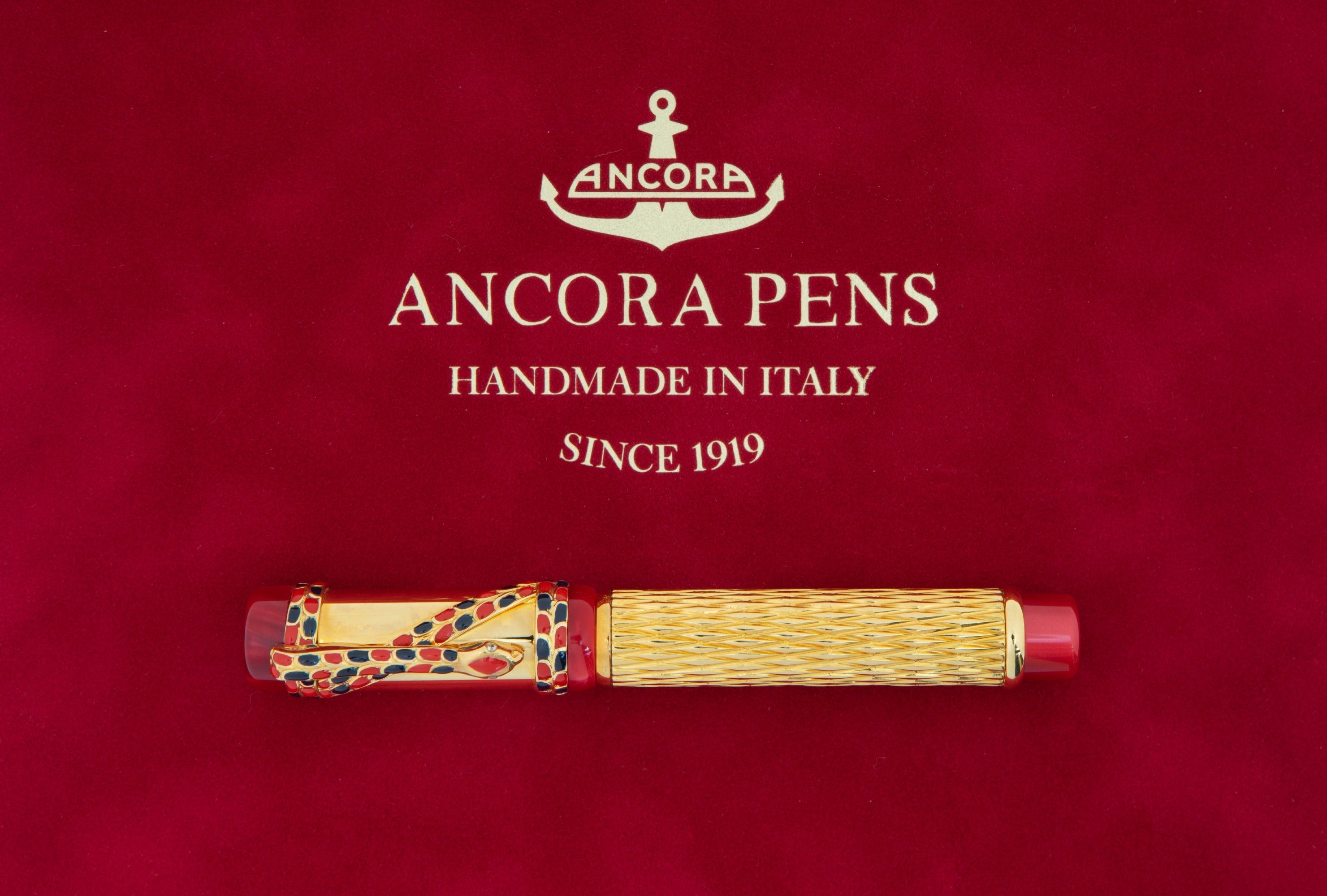 Ancora Coral Snake Fountain Pen
