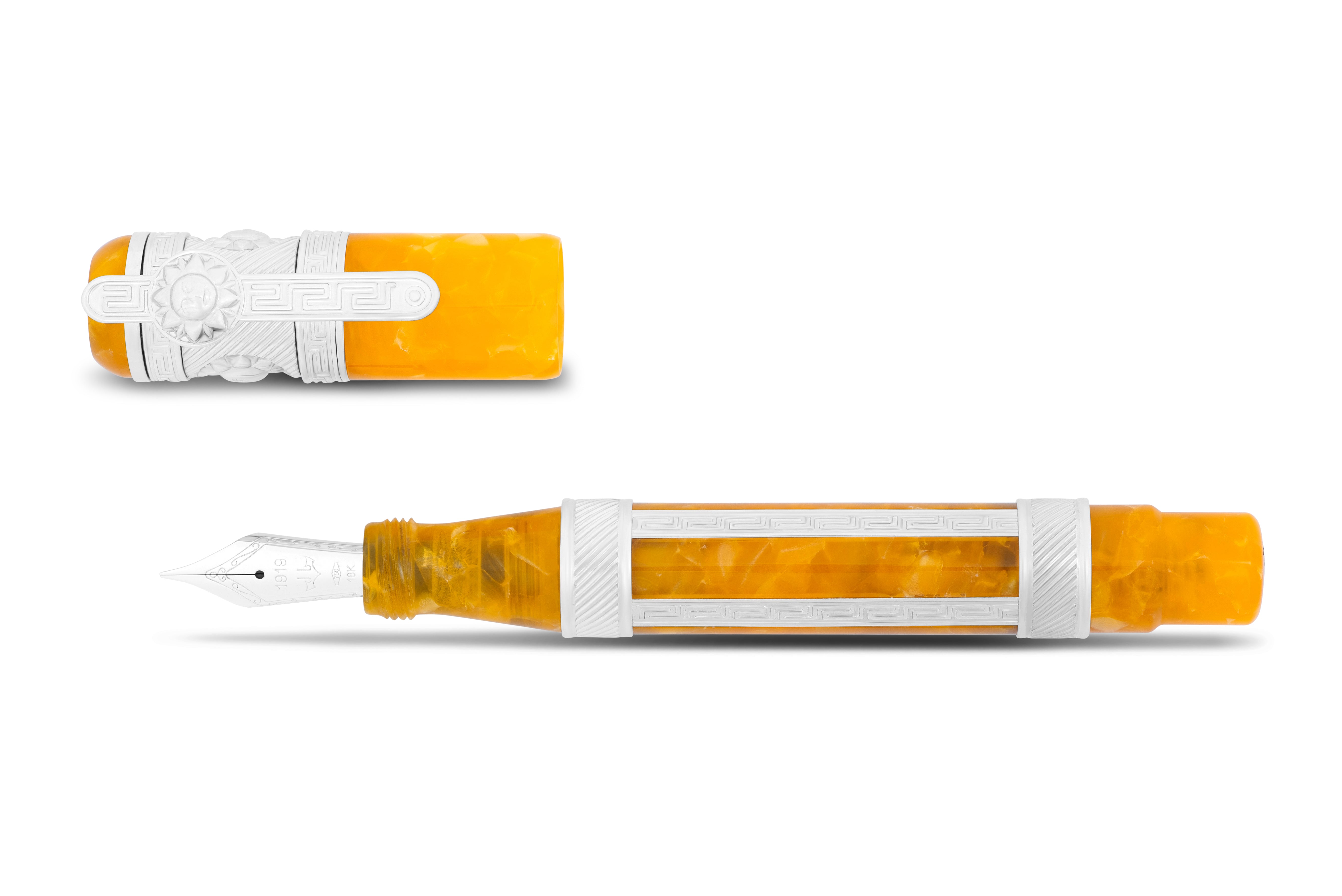 Mediterranean Sun Yellow Fountain Pen
