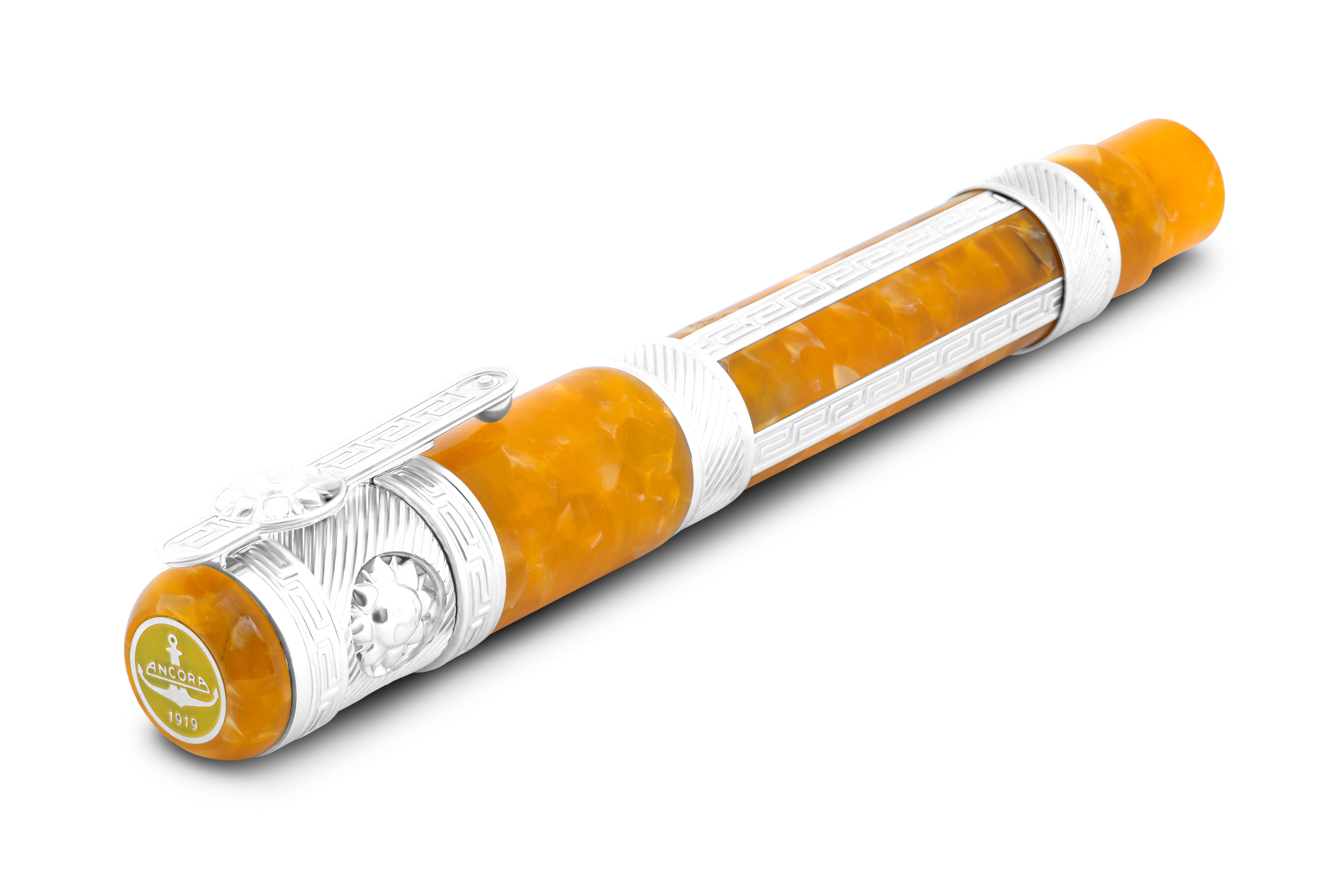 Ancora Mediterranean Sun Yellow Fountain Pen