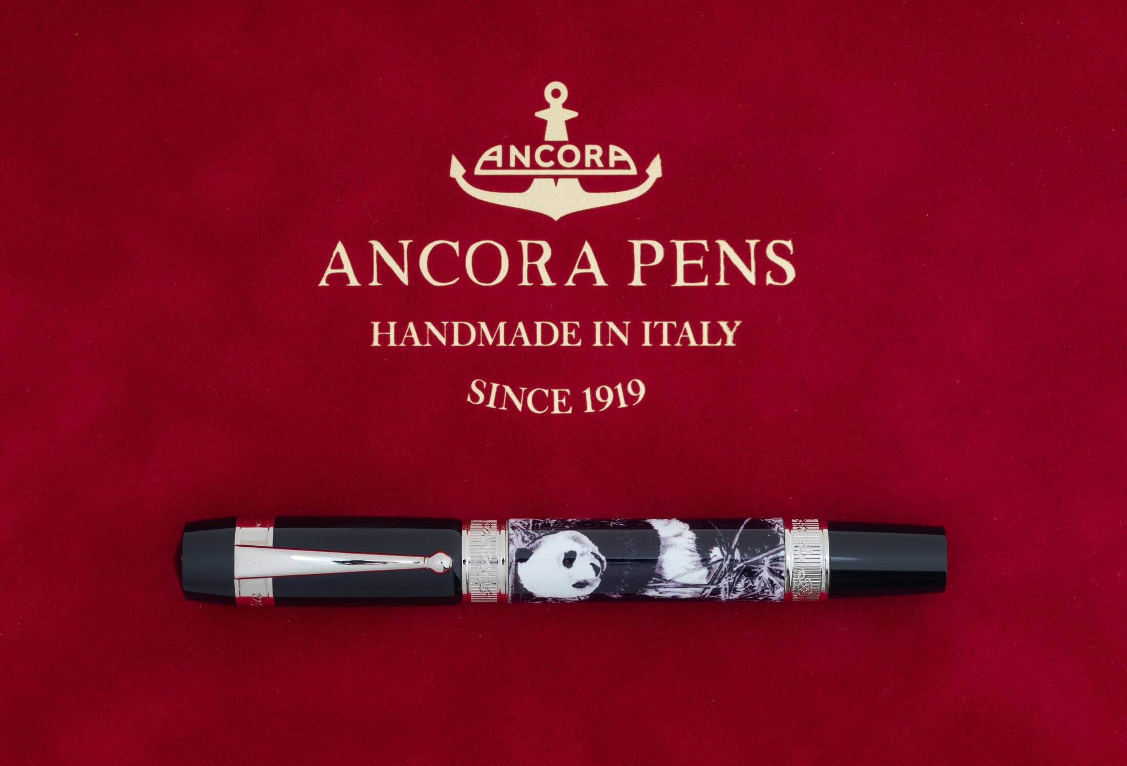 Panda Black Rollerball Pen