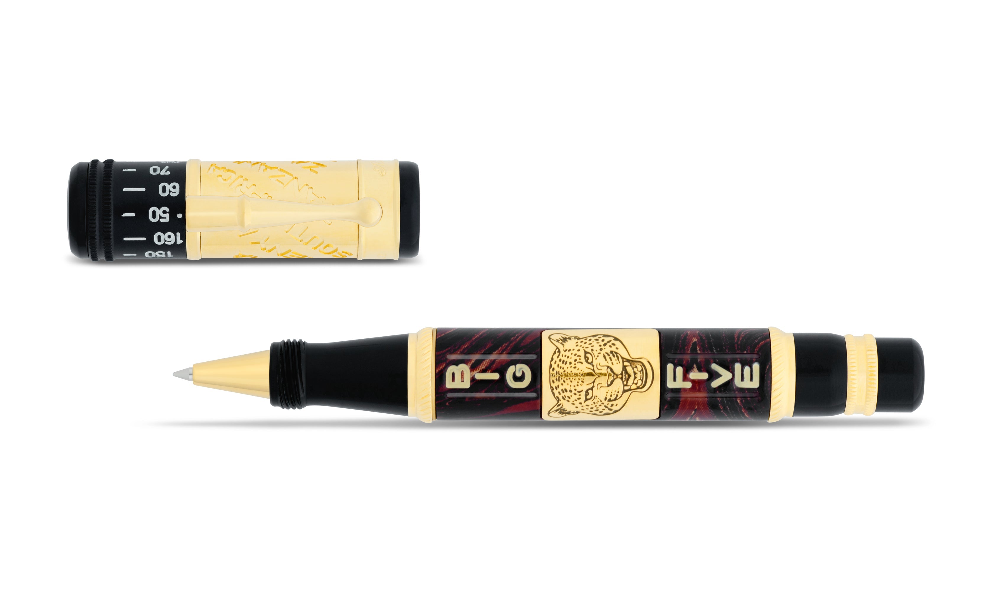 Big 5 Leopard Rollerball Pen