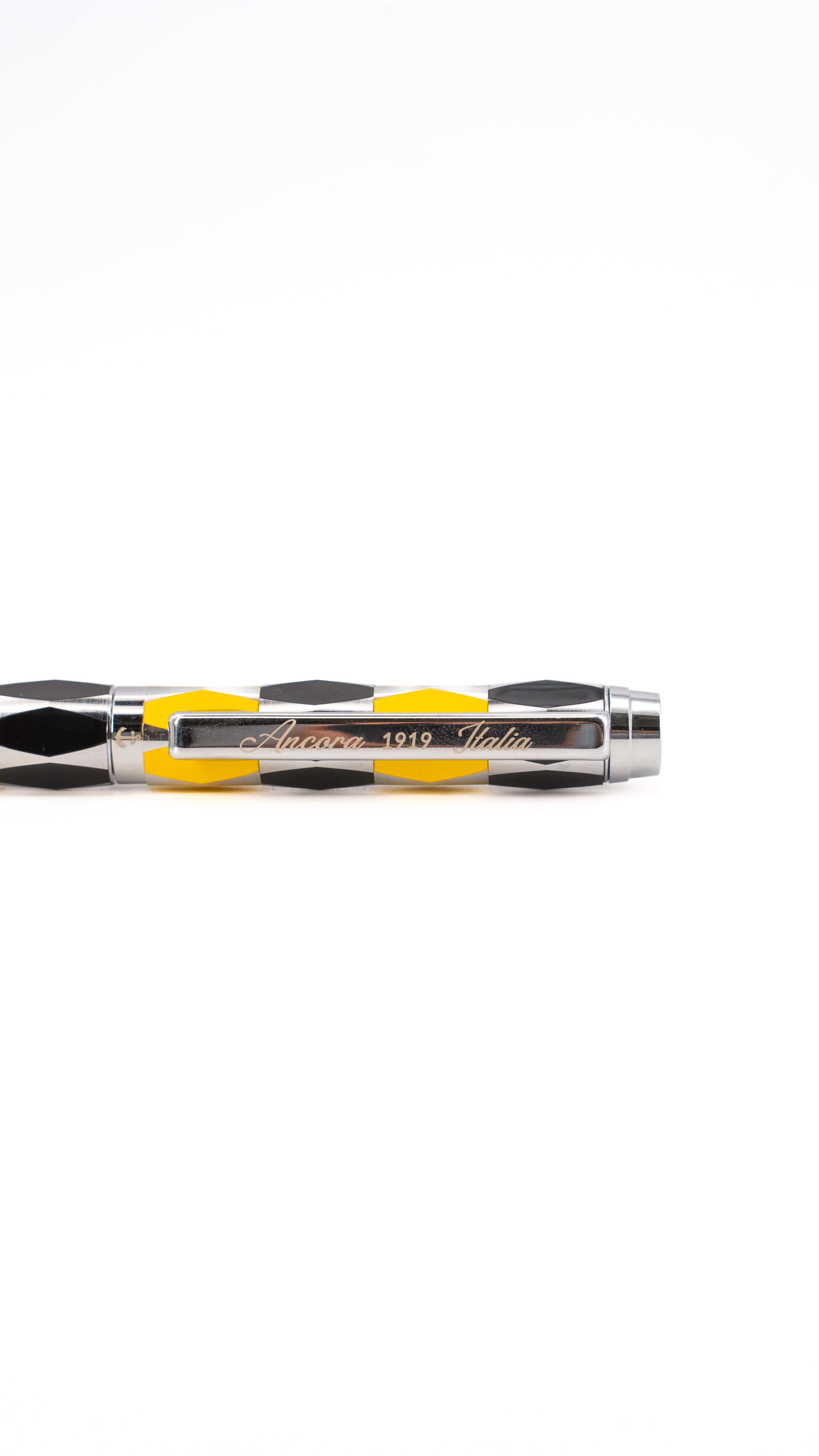 Ancora Masquerade Yellow Limited Edition Pen of 88 Enamel Luxury Rollerball