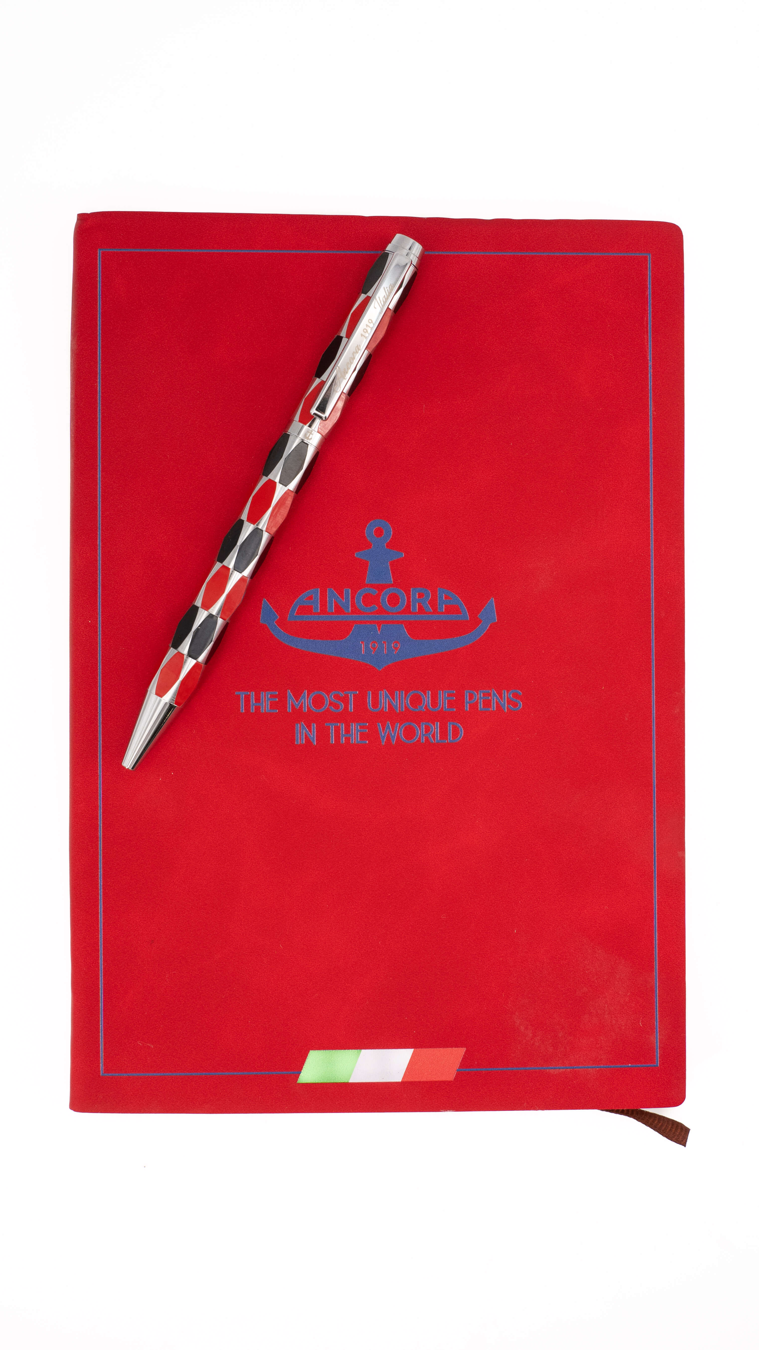 Ancora Masquerade Red Limited Edition Pen of 88 Enamel Luxury Rollerball
