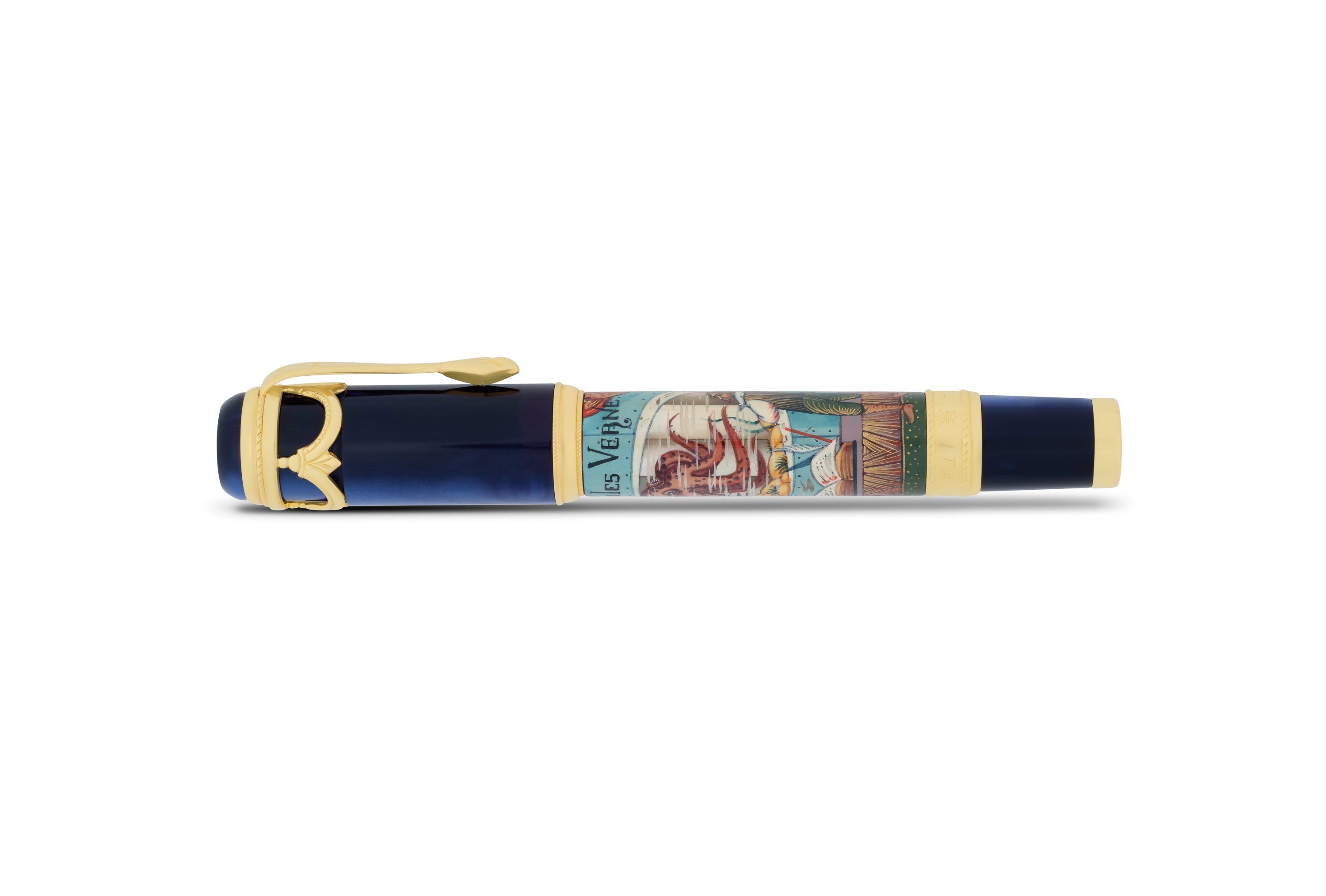 Ancora 20,000 Leagues Under the Sea Blue Fountain Pen