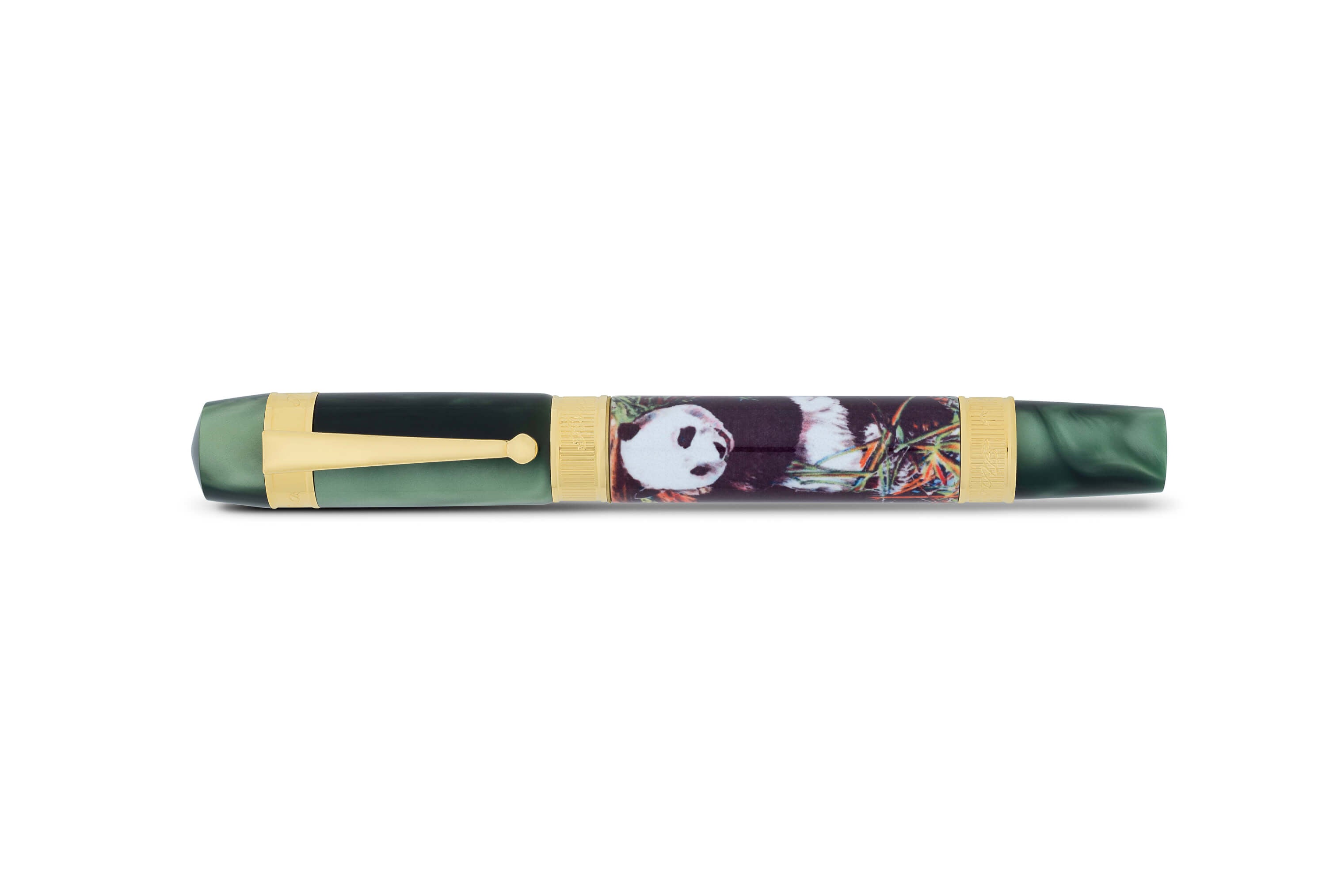 Panda Bamboo Rollerball Pen