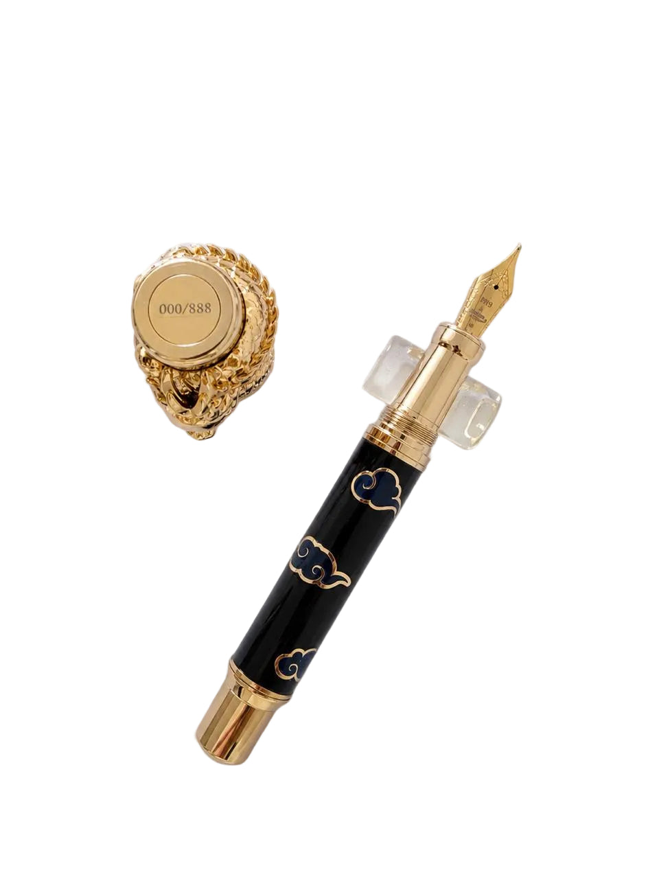 Dragon Black Fountain Pen