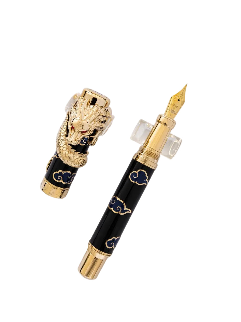 Dragon Black Fountain Pen
