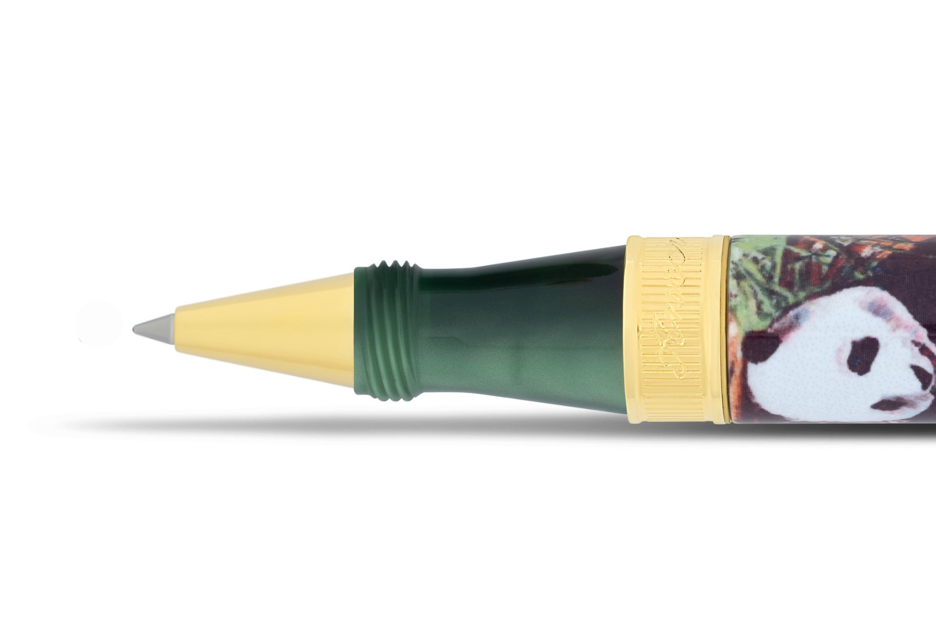 Panda Bamboo Rollerball Pen