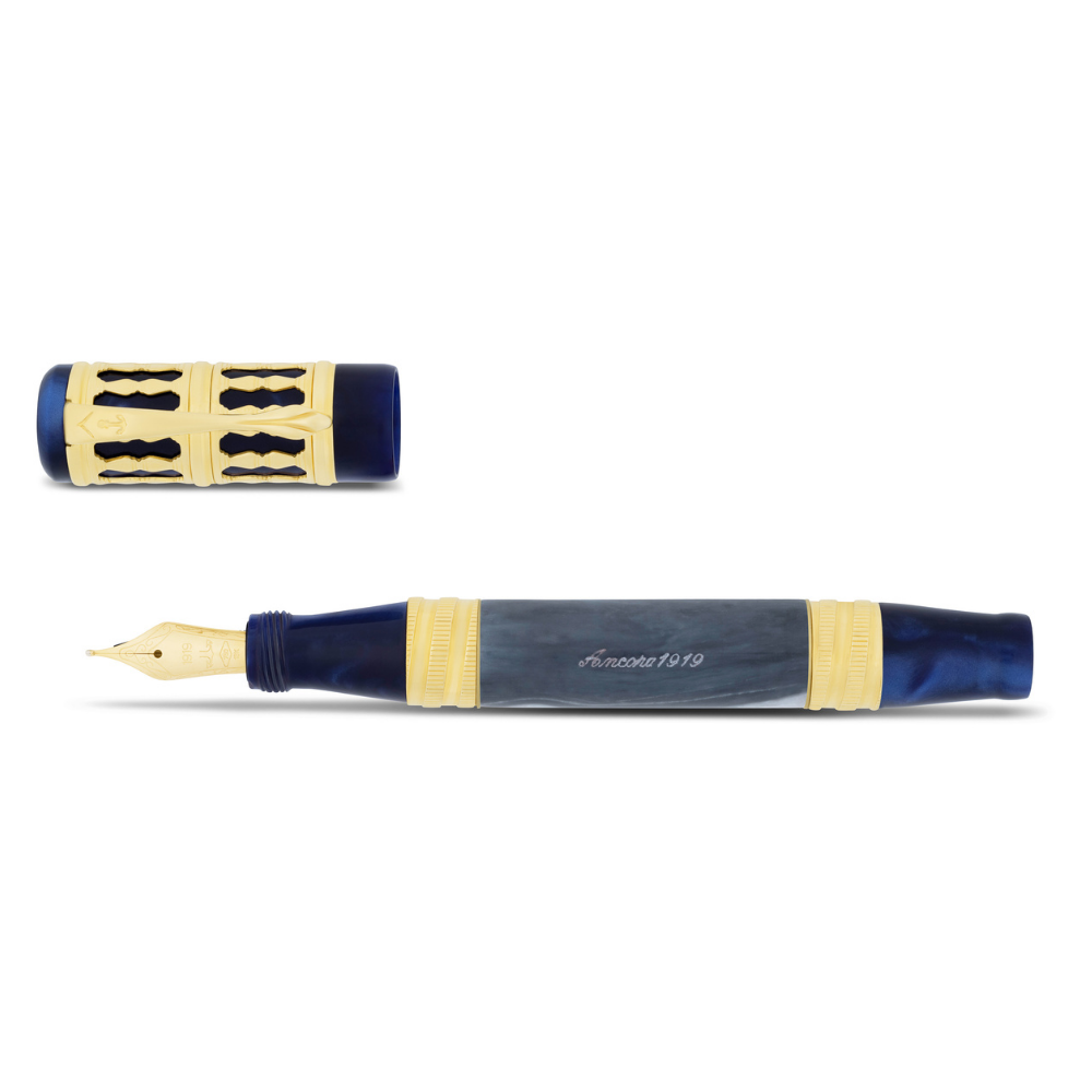 Torre Di Pisa Blue Fountain Pen