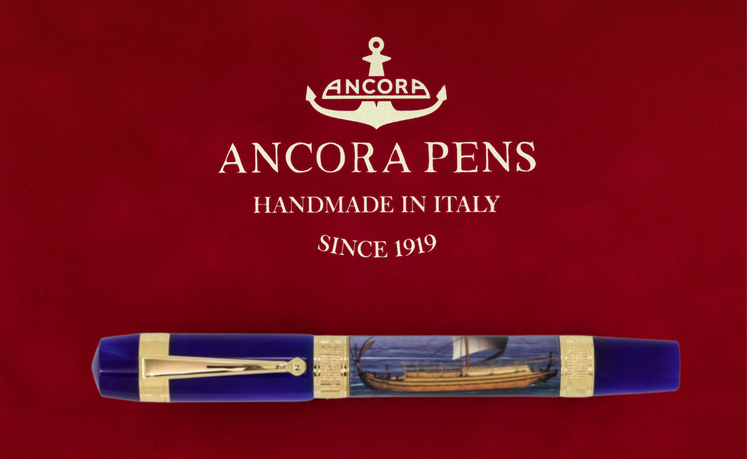 Ancora Ship of Kyrenia Fountain Pen