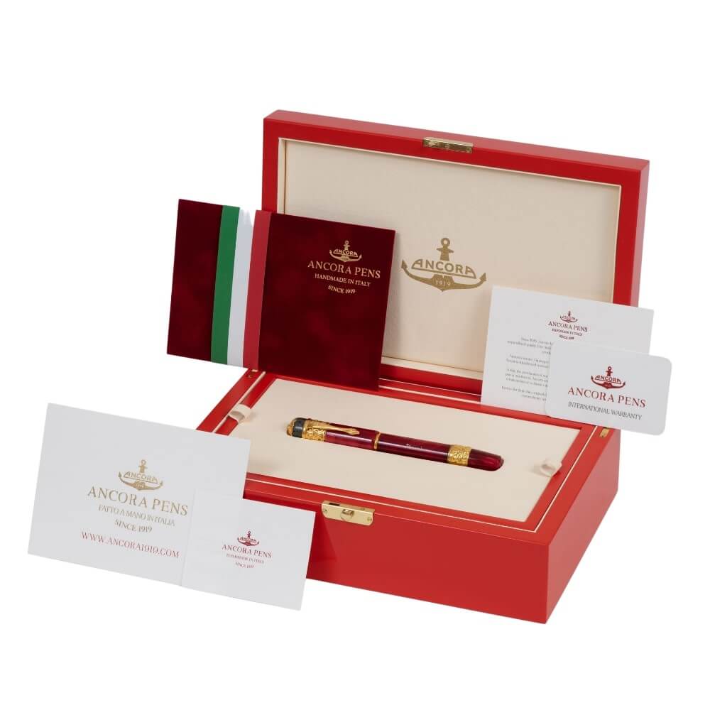 Vesuvius Red Edition Rollerball Pen