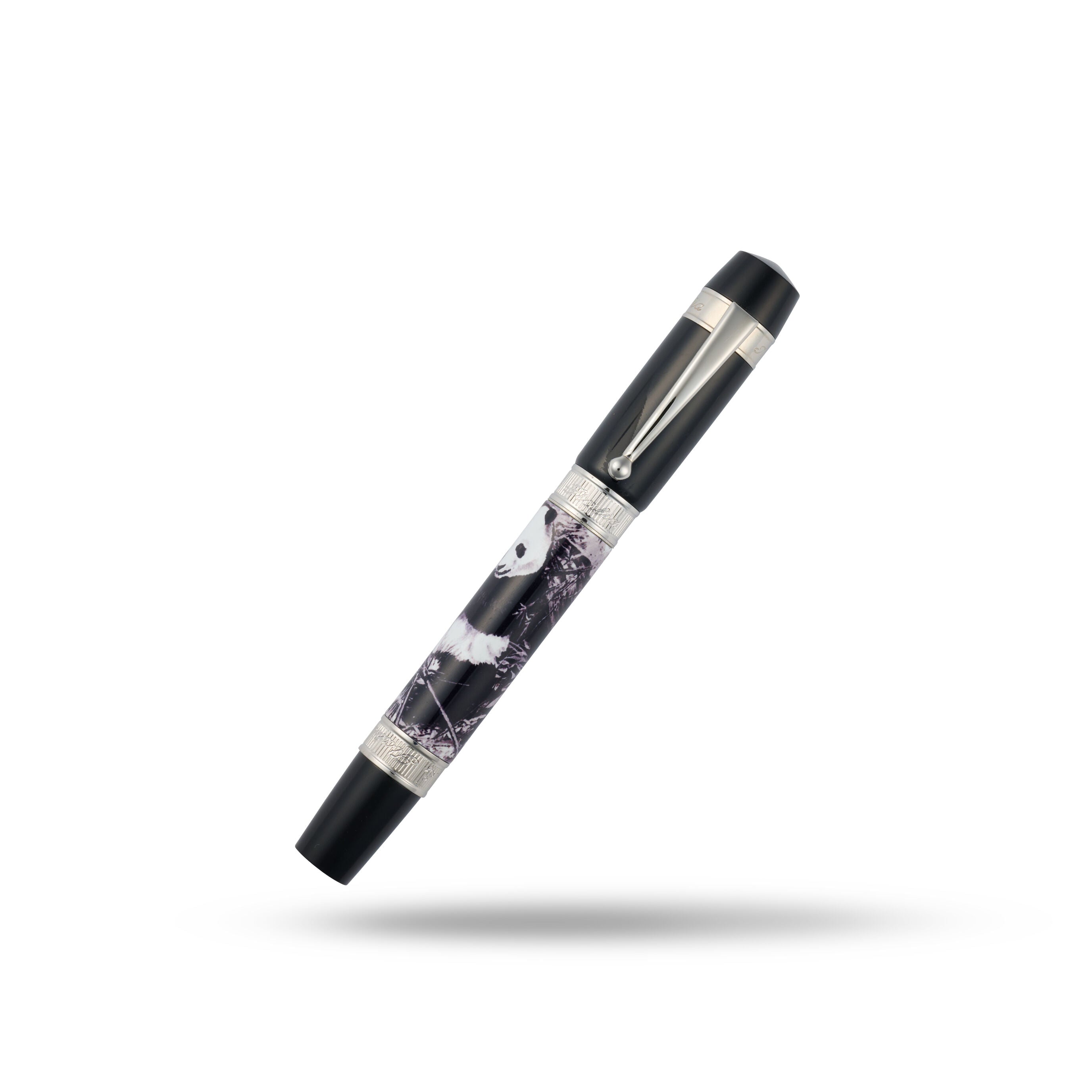 Panda Black Rollerball Pen