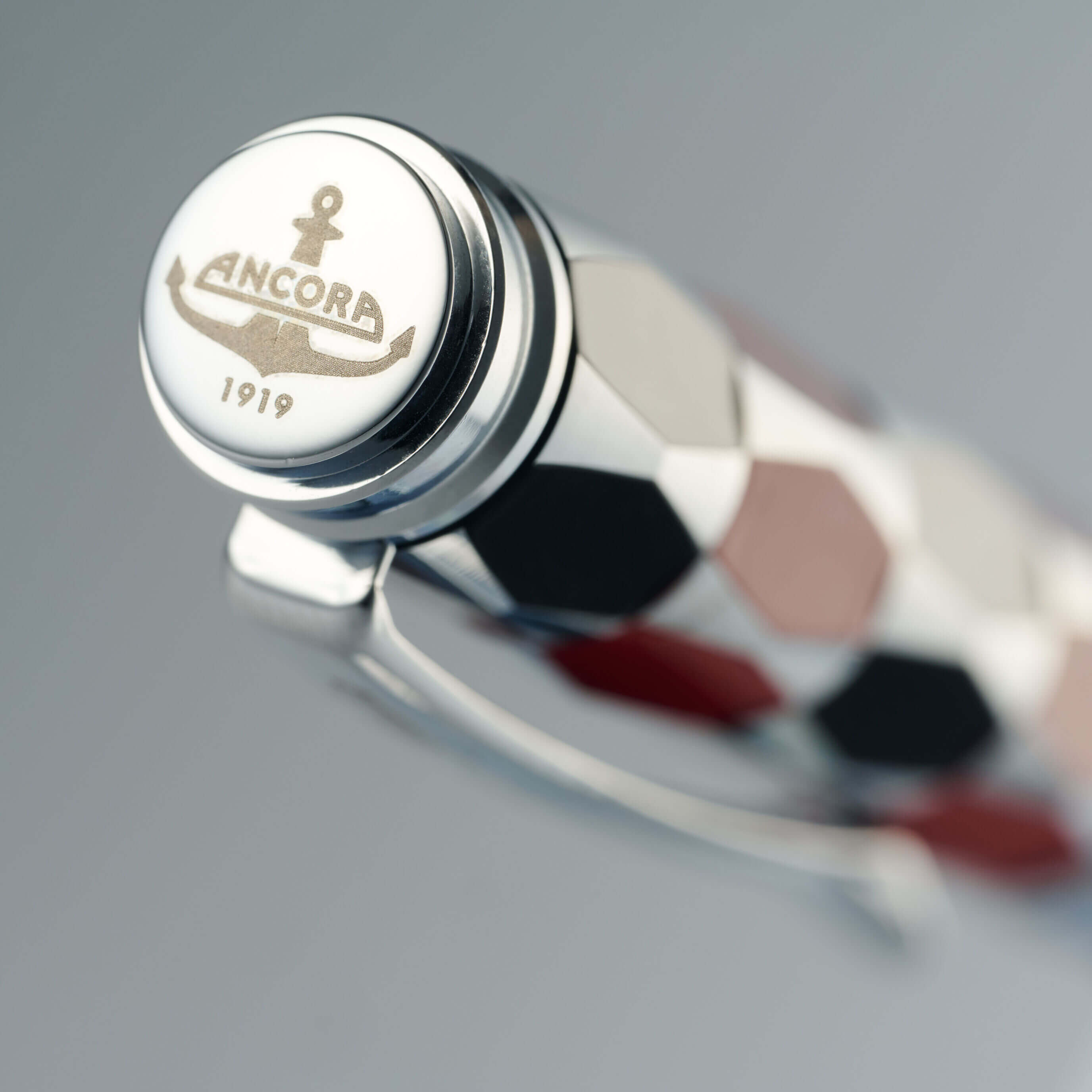 Ancora Masquerade Red With Cap Limited Edition Pen of 88 Enamel Luxury Rollerball