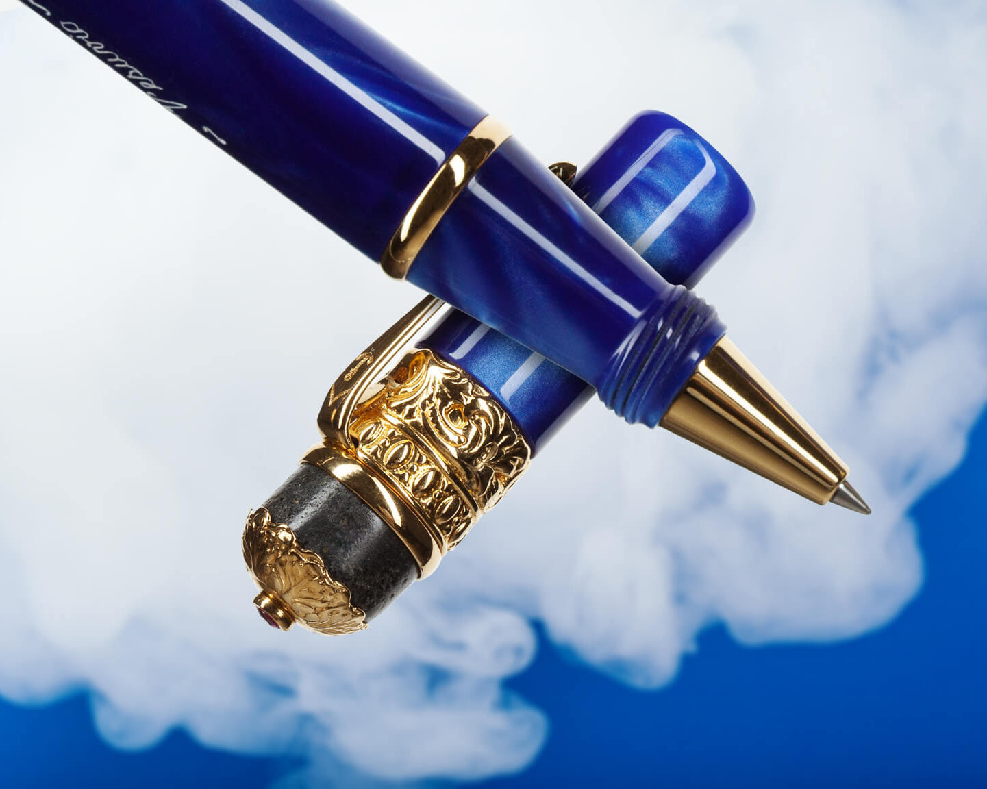 Vesuvius Blue Edition Rollerball Pen