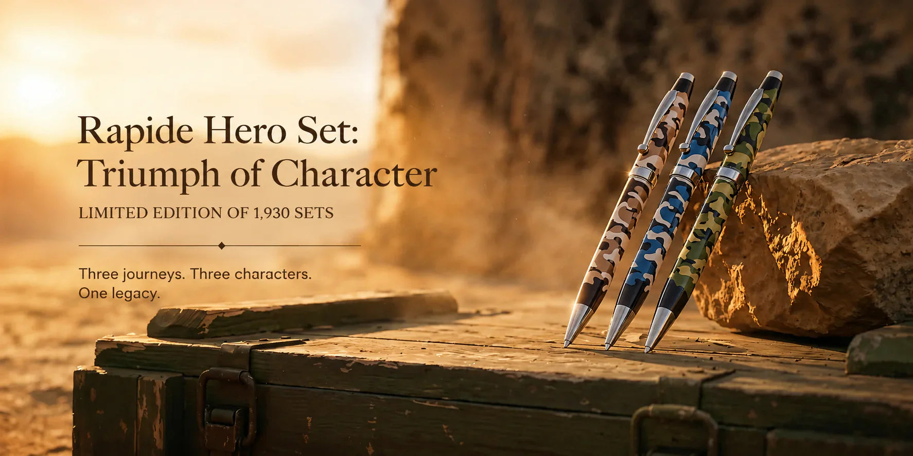 Rapide Hero Set: Triumph of Character by Ancora Group