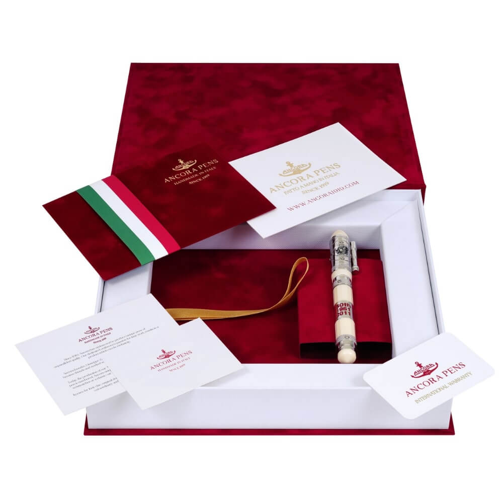 First Man in Space White Moon Edition Rolleball Pen