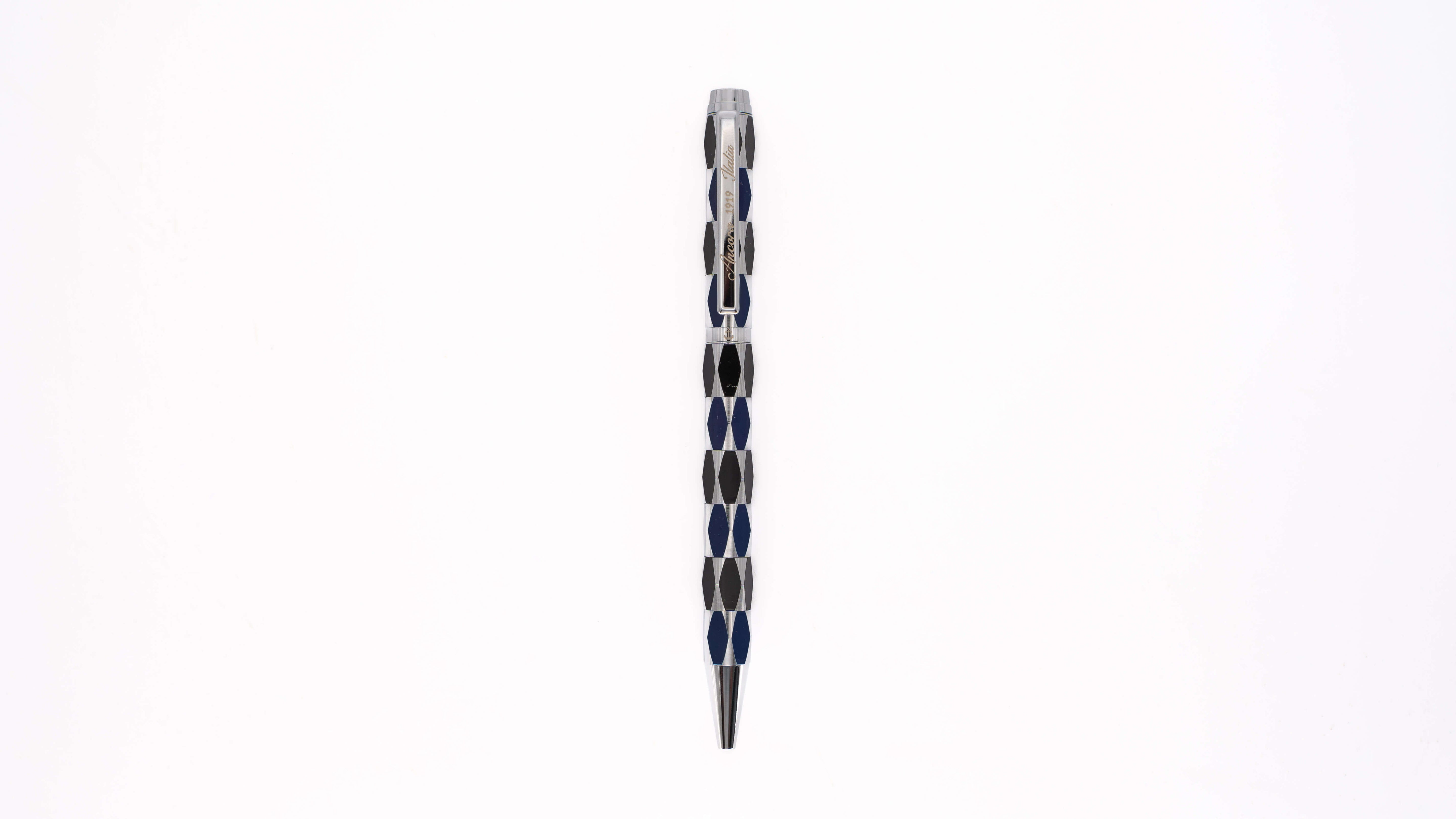 Ancora Masquerade Blue Limited Edition Pen of 88 Enamel Luxury Rollerball