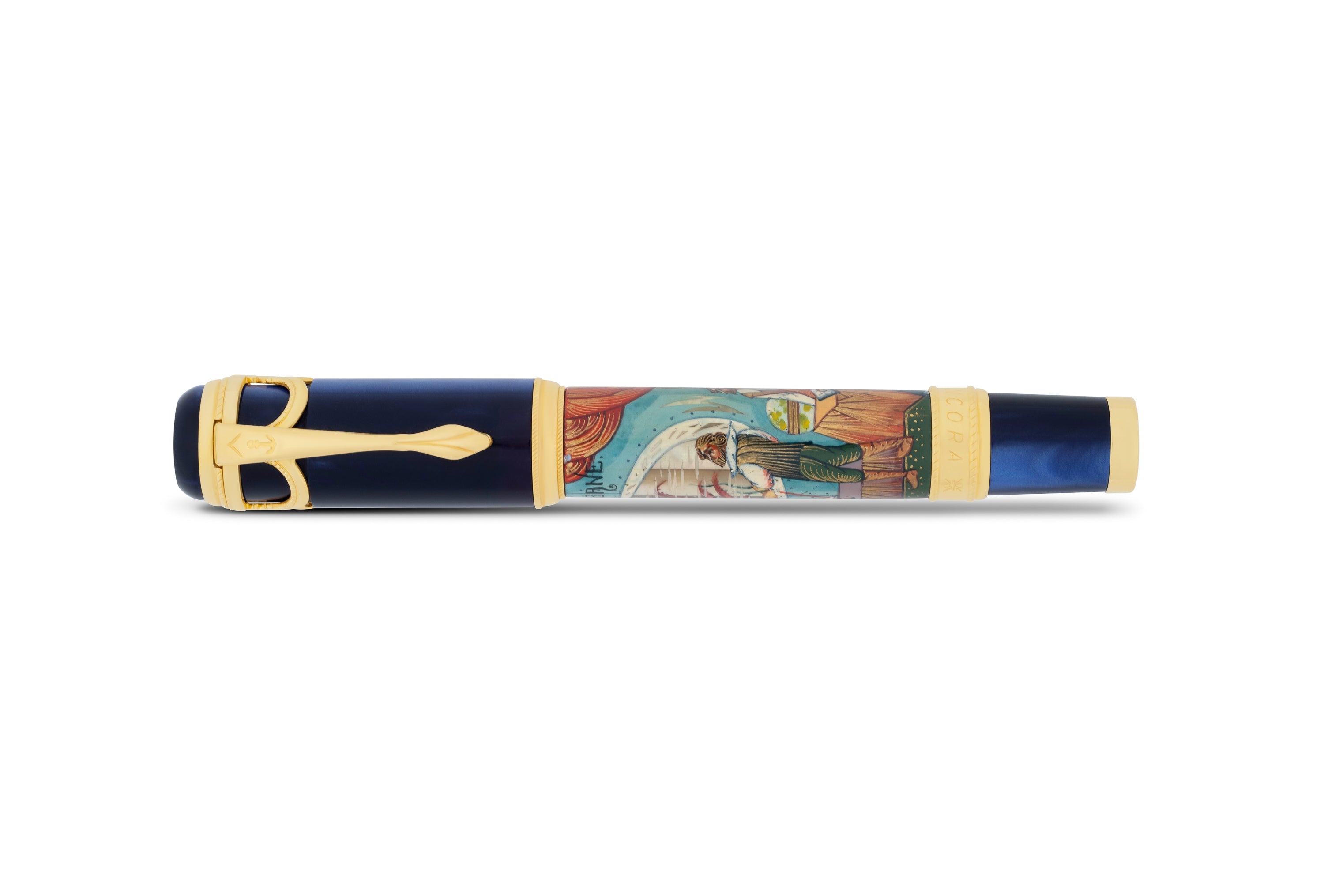 Ancora 20,000 Leagues Under the Sea Blue Fountain Pen