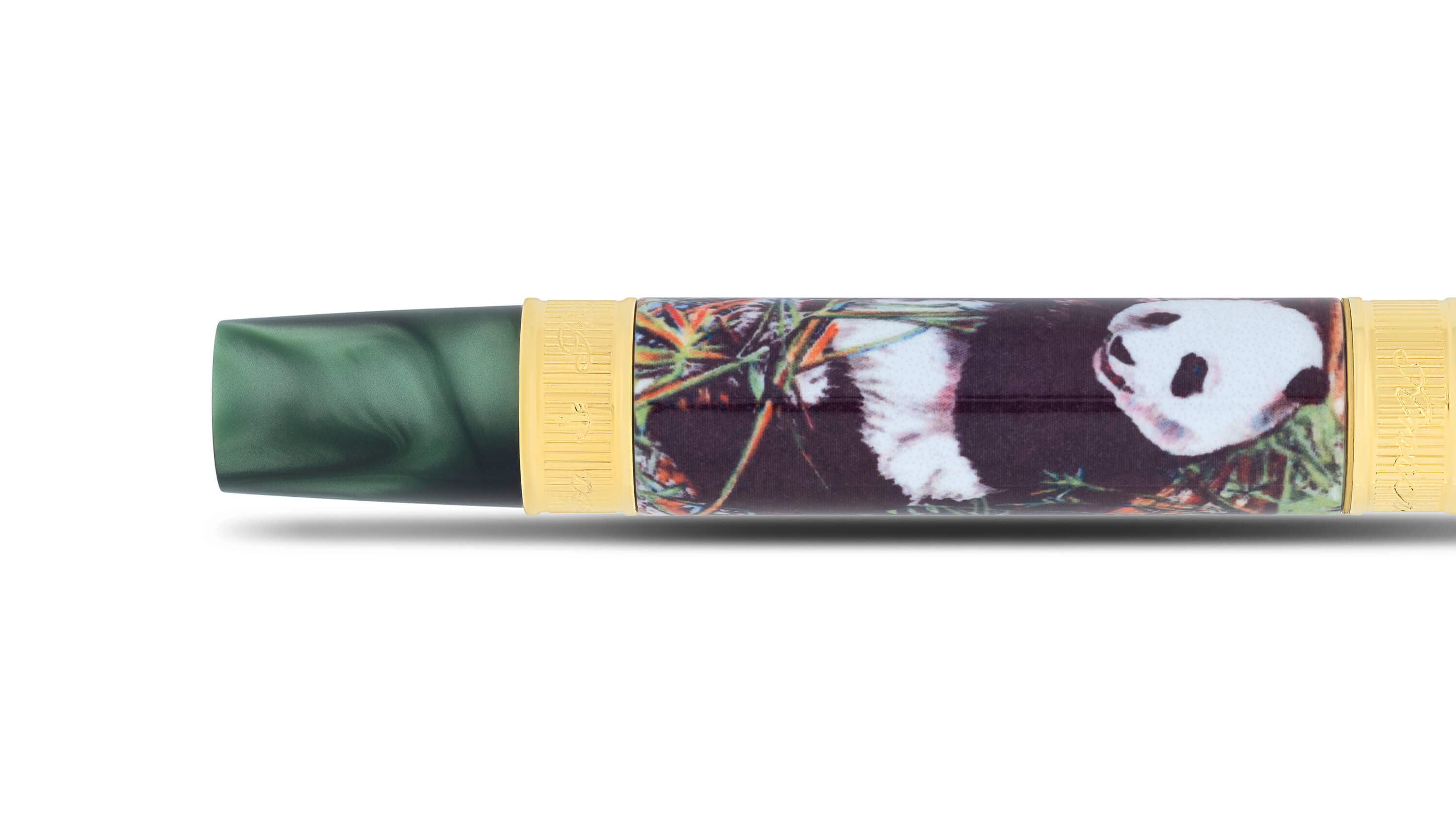 Panda Bamboo Rollerball Pen