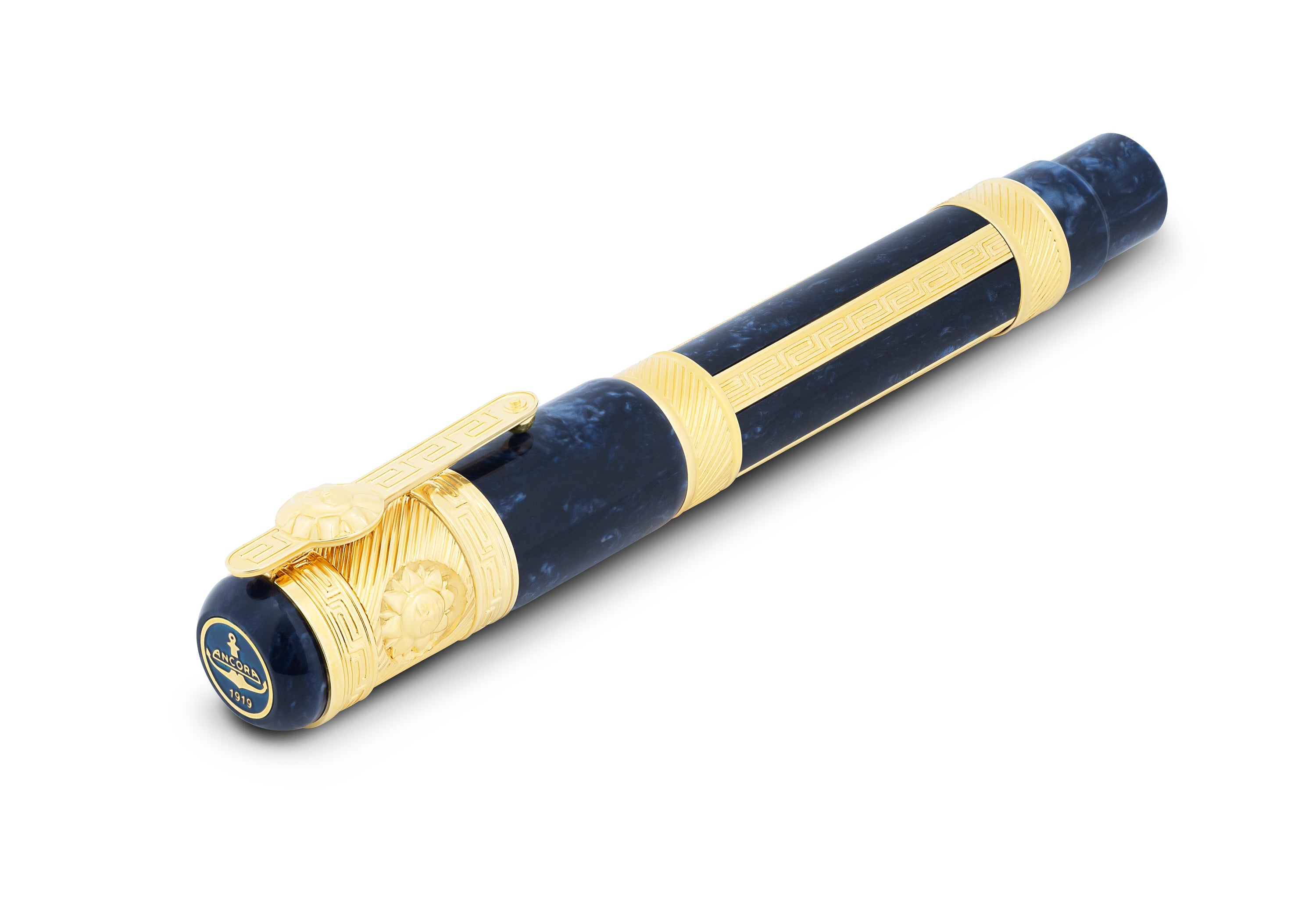 Ancora Mediterranean Sea Blue Rollerball Pen