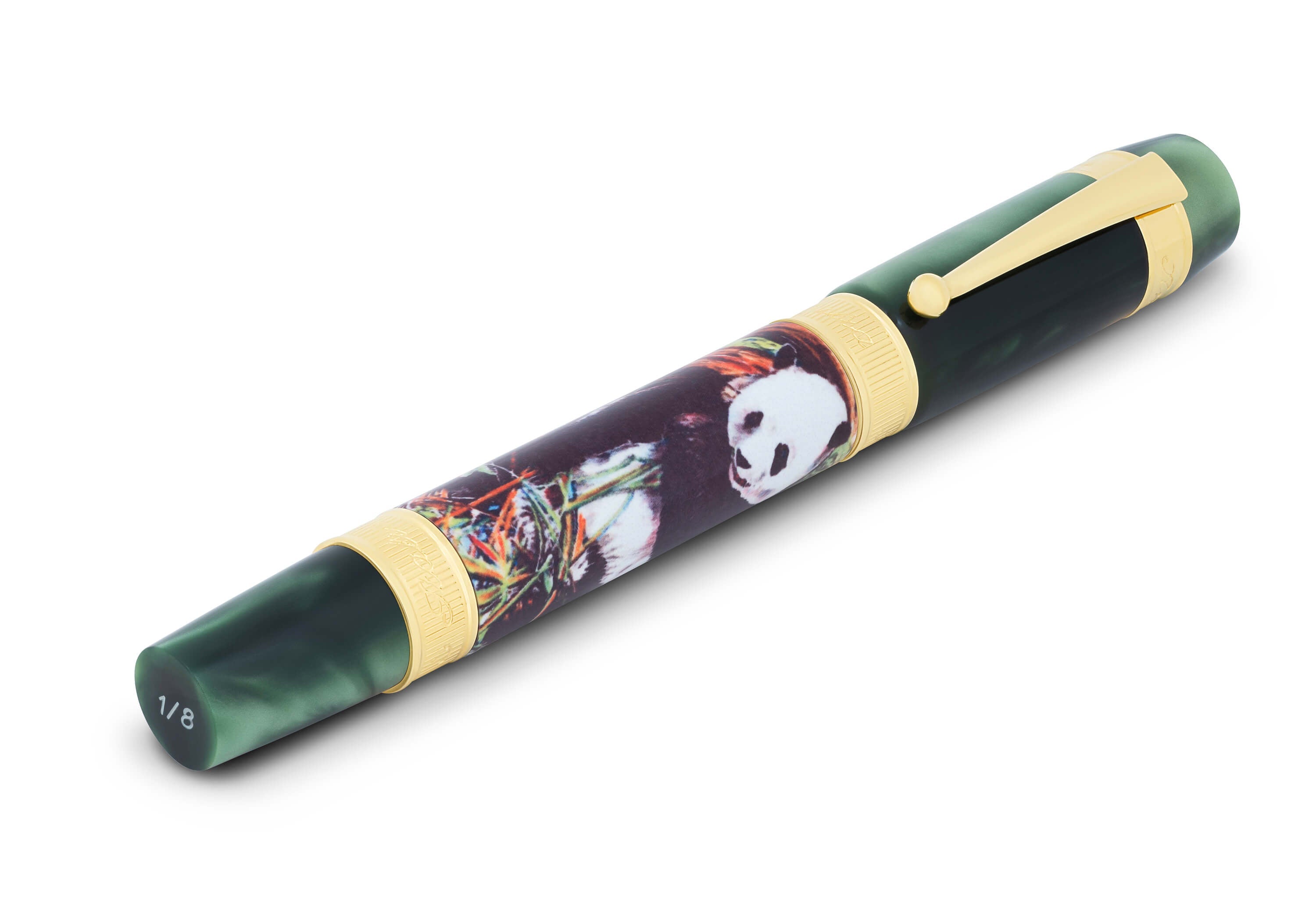 Panda Bamboo Rollerball Pen