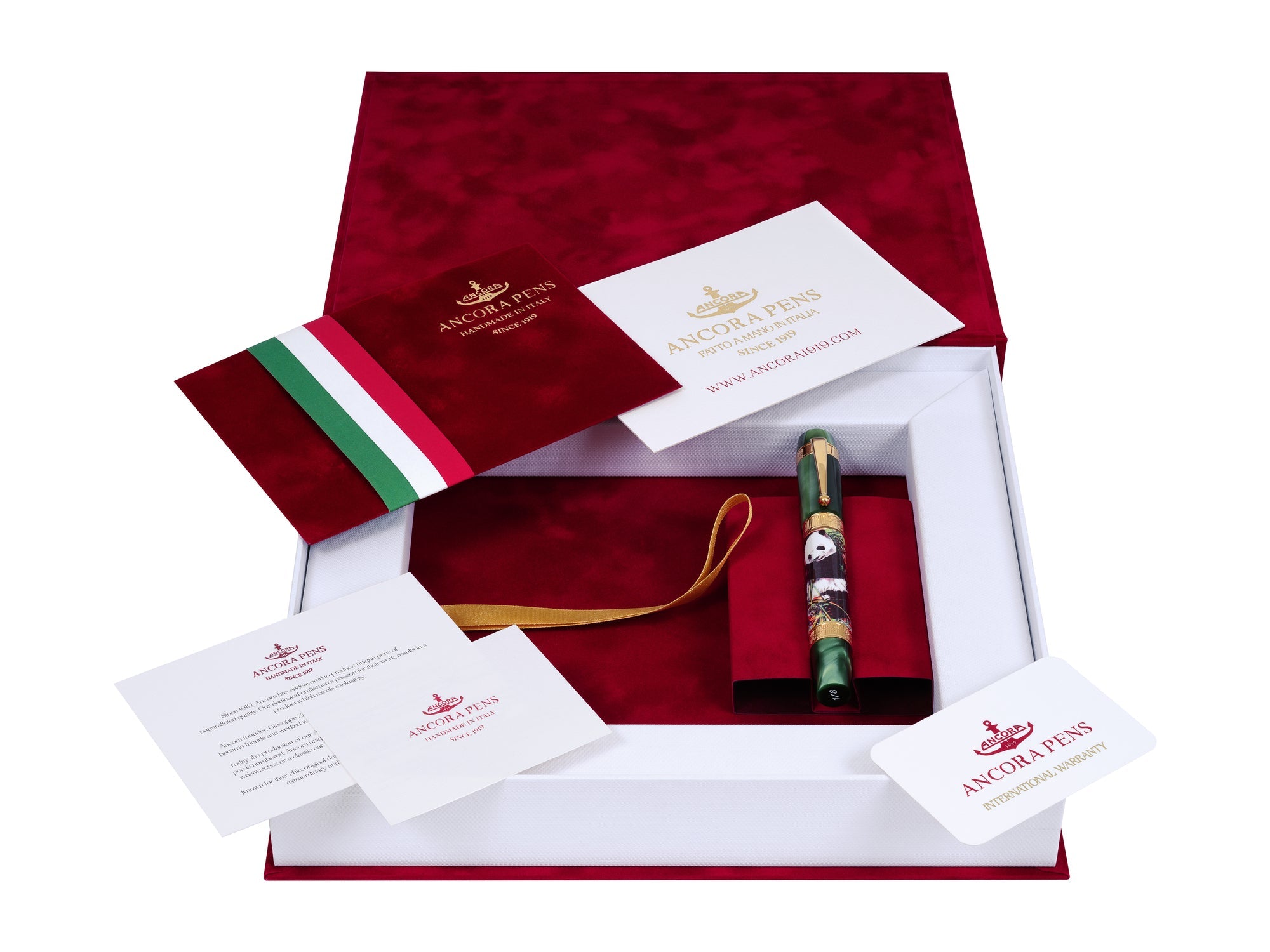 Panda Bamboo Rollerball Pen