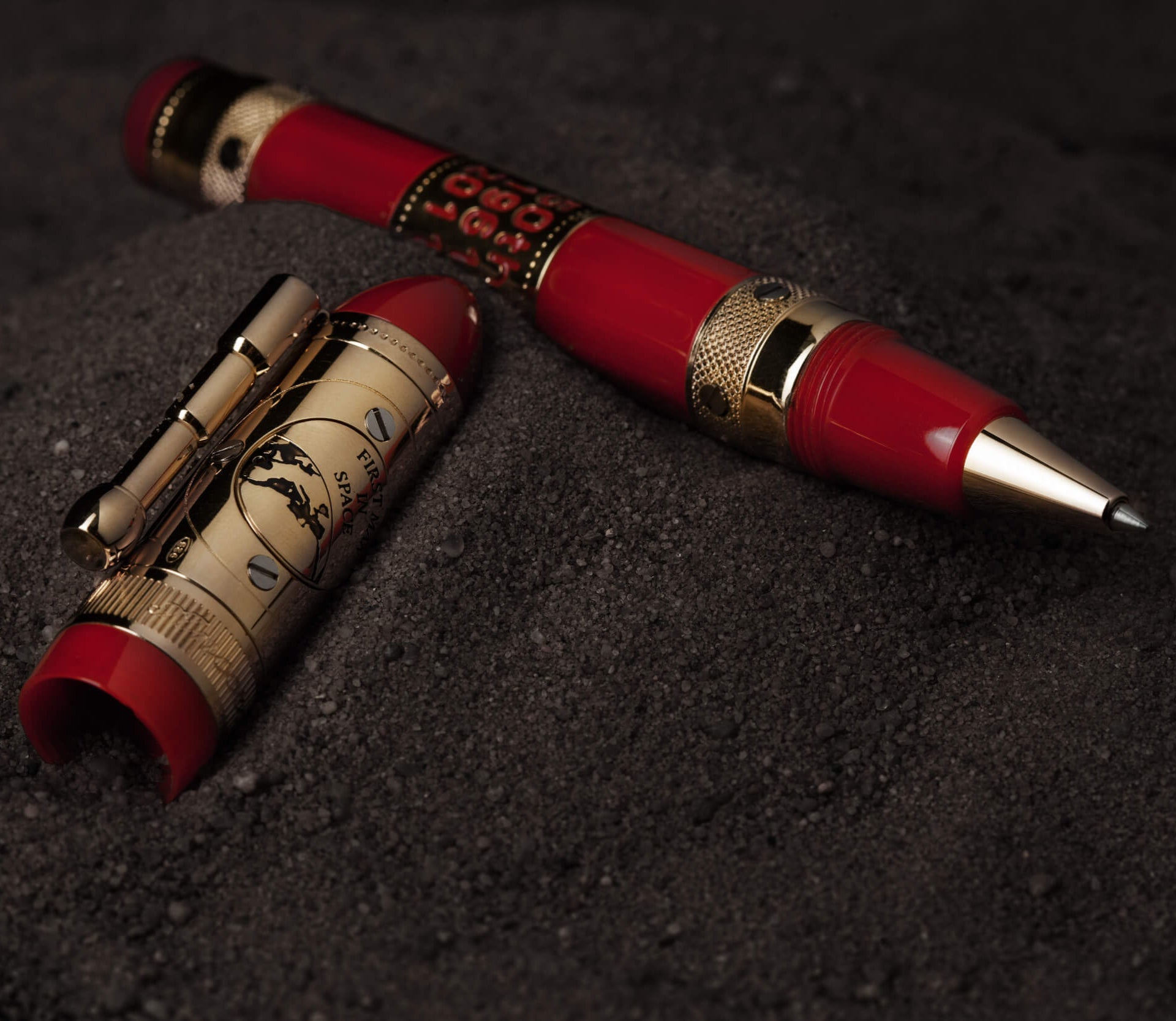 First Man in Space Red Edition Rollerball Pen