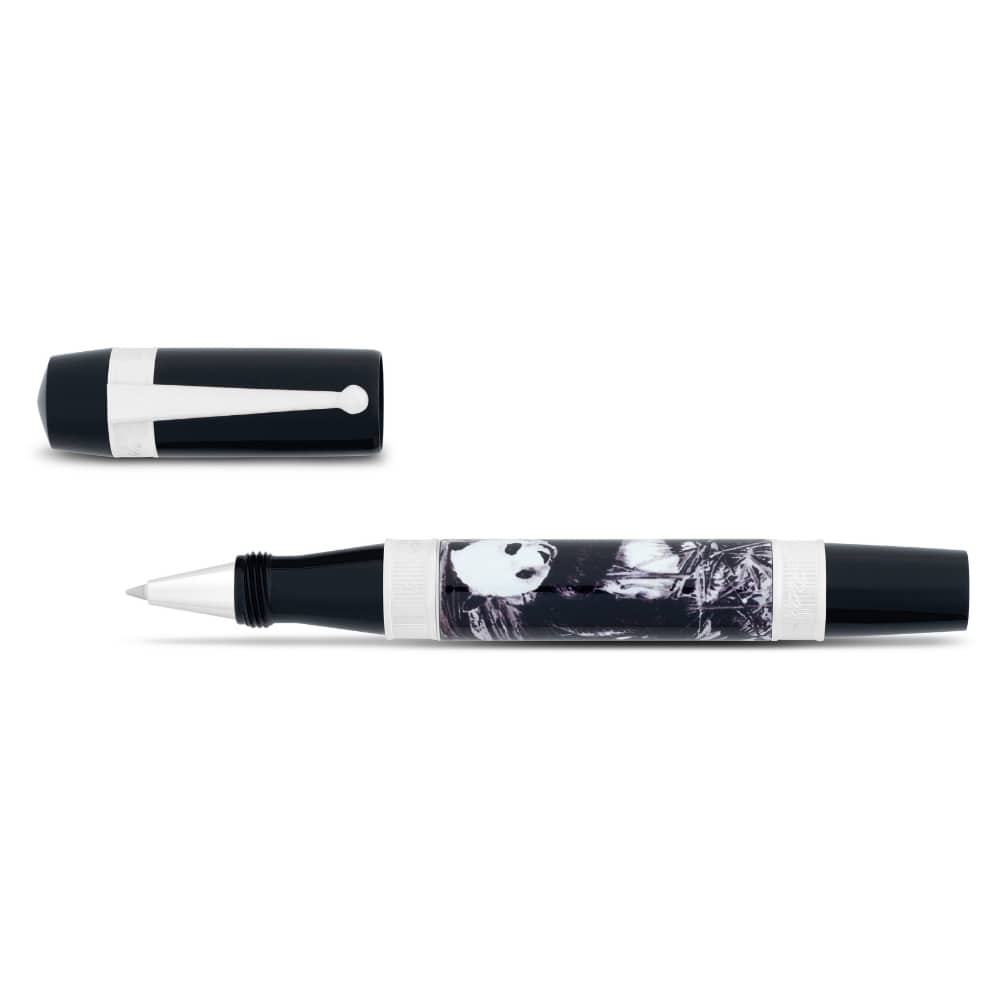 Panda Black Rollerball Pen
