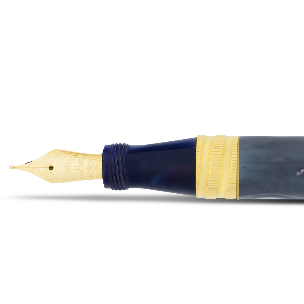Torre Di Pisa Blue Fountain Pen