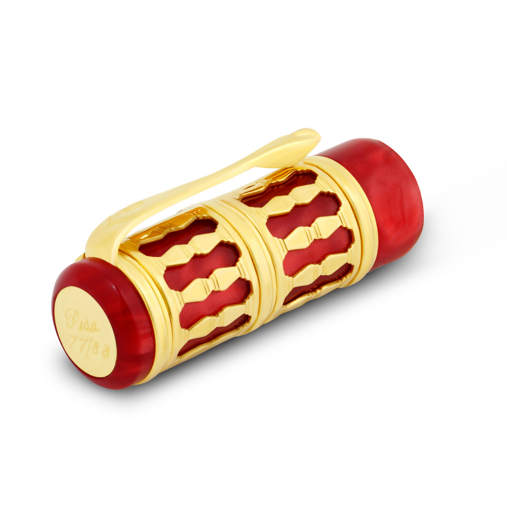 Torre Di Pisa Red Fountain Pen