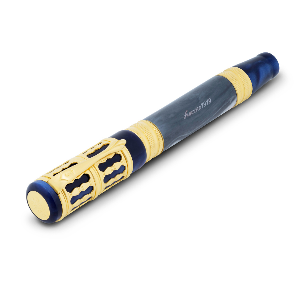 Torre Di Pisa Blue Fountain Pen