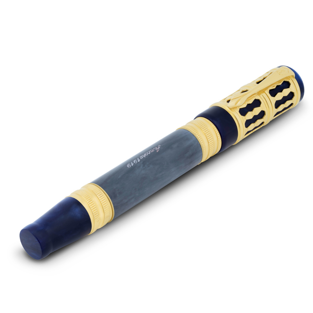 Torre Di Pisa Blue Rollerball Pen