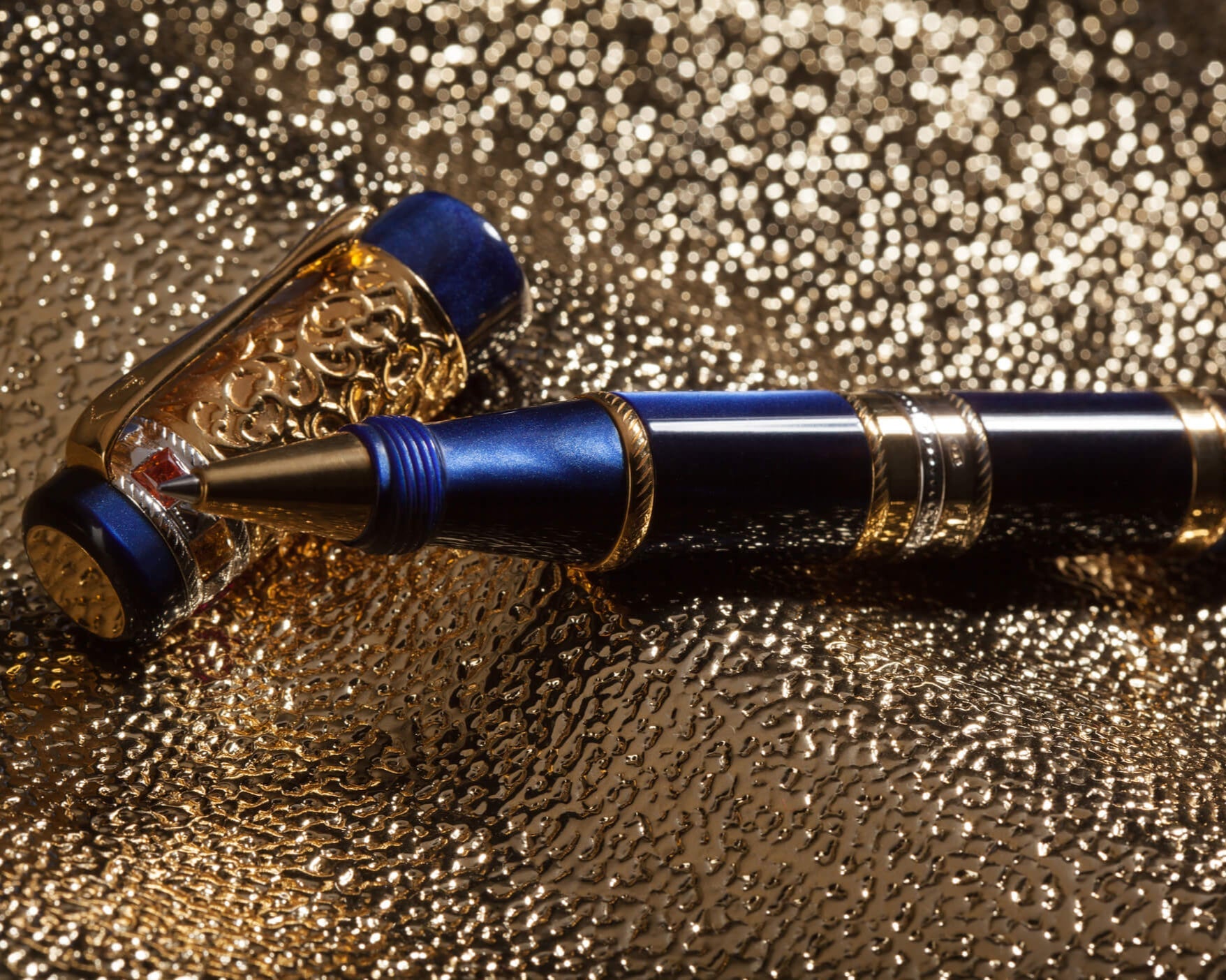 Vesuvius Blue Edition Rollerball Pen