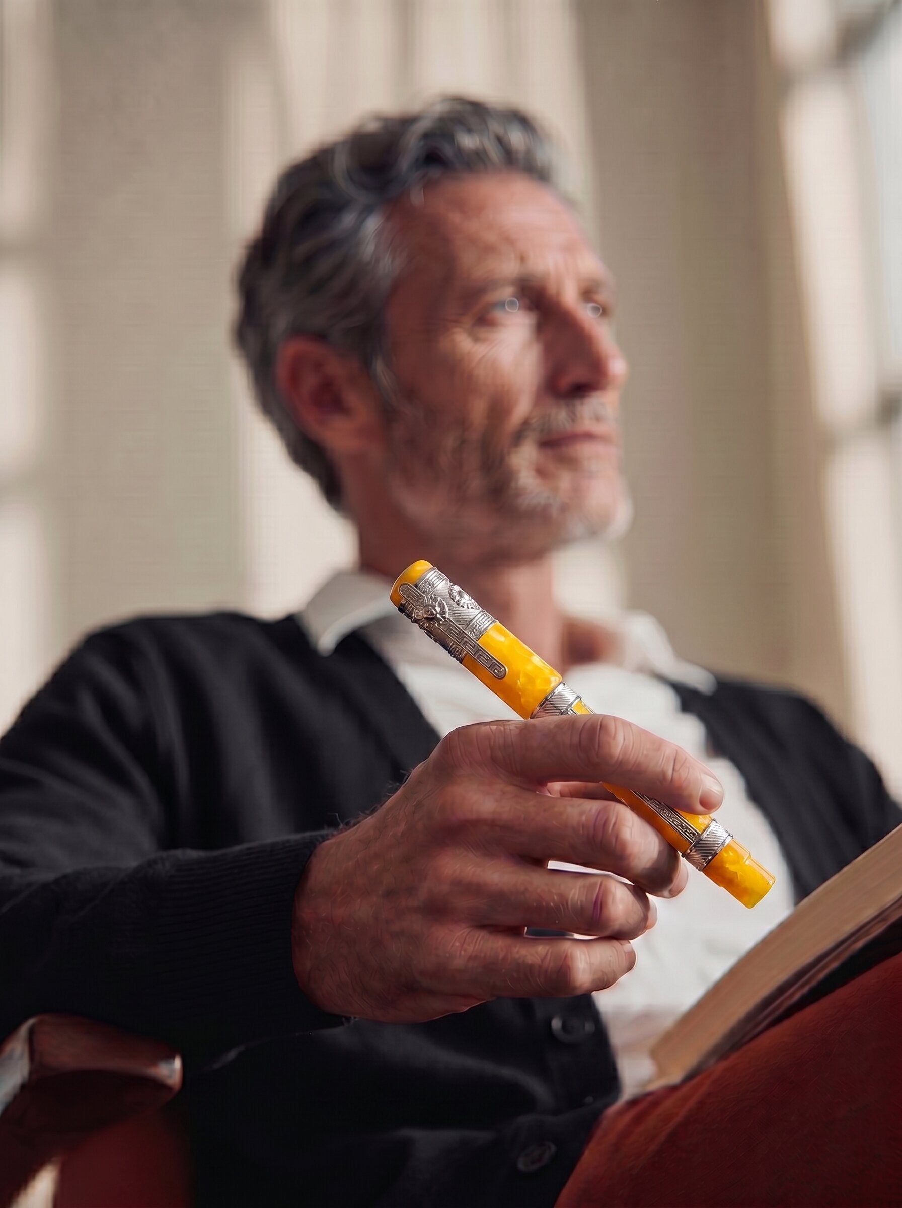 Mediterranean Sun Yellow Fountain Pen