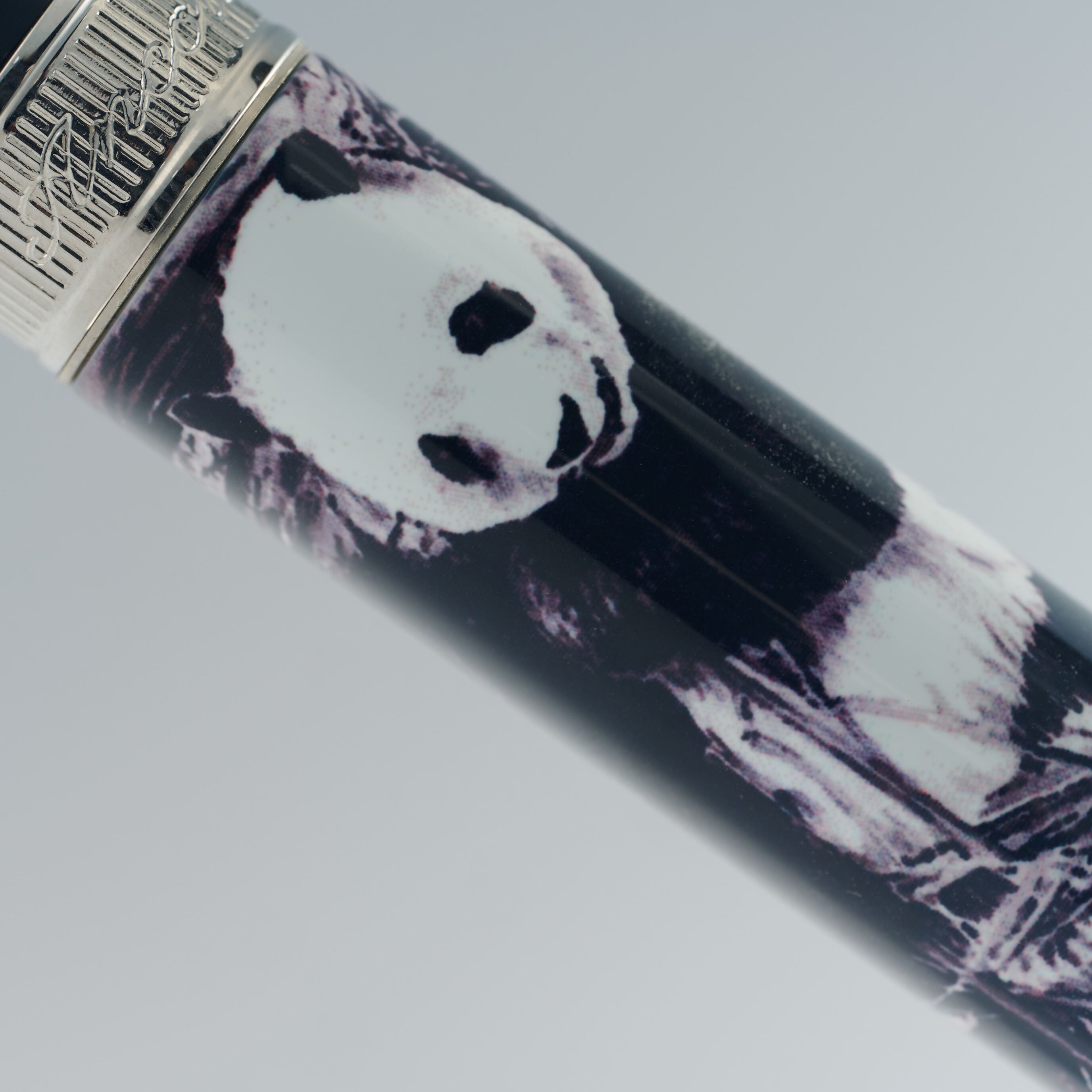 Panda Black Rollerball Pen