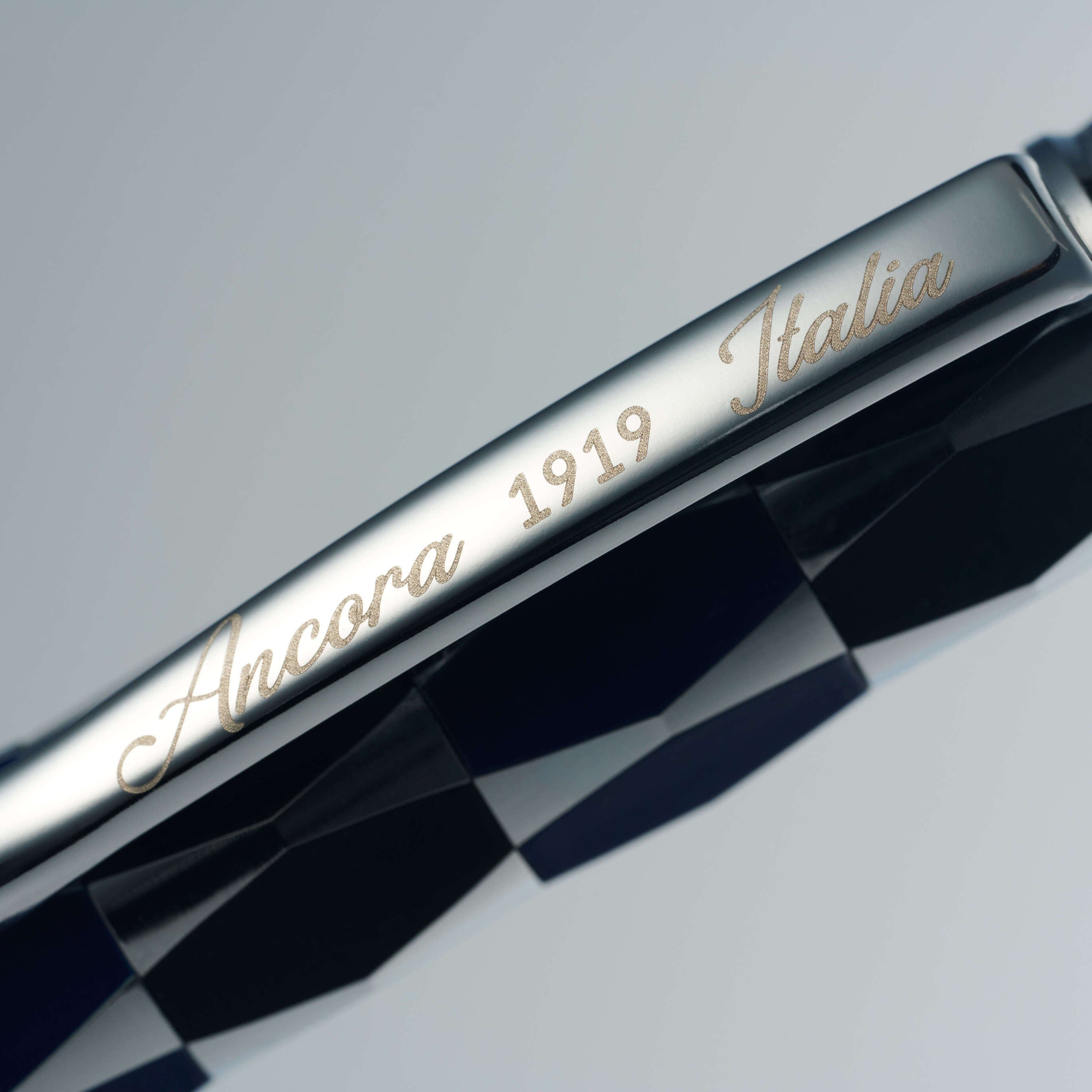 Ancora Masquerade Blue With Cap Limited Edition Pen of 88 Enamel Luxury Rollerball