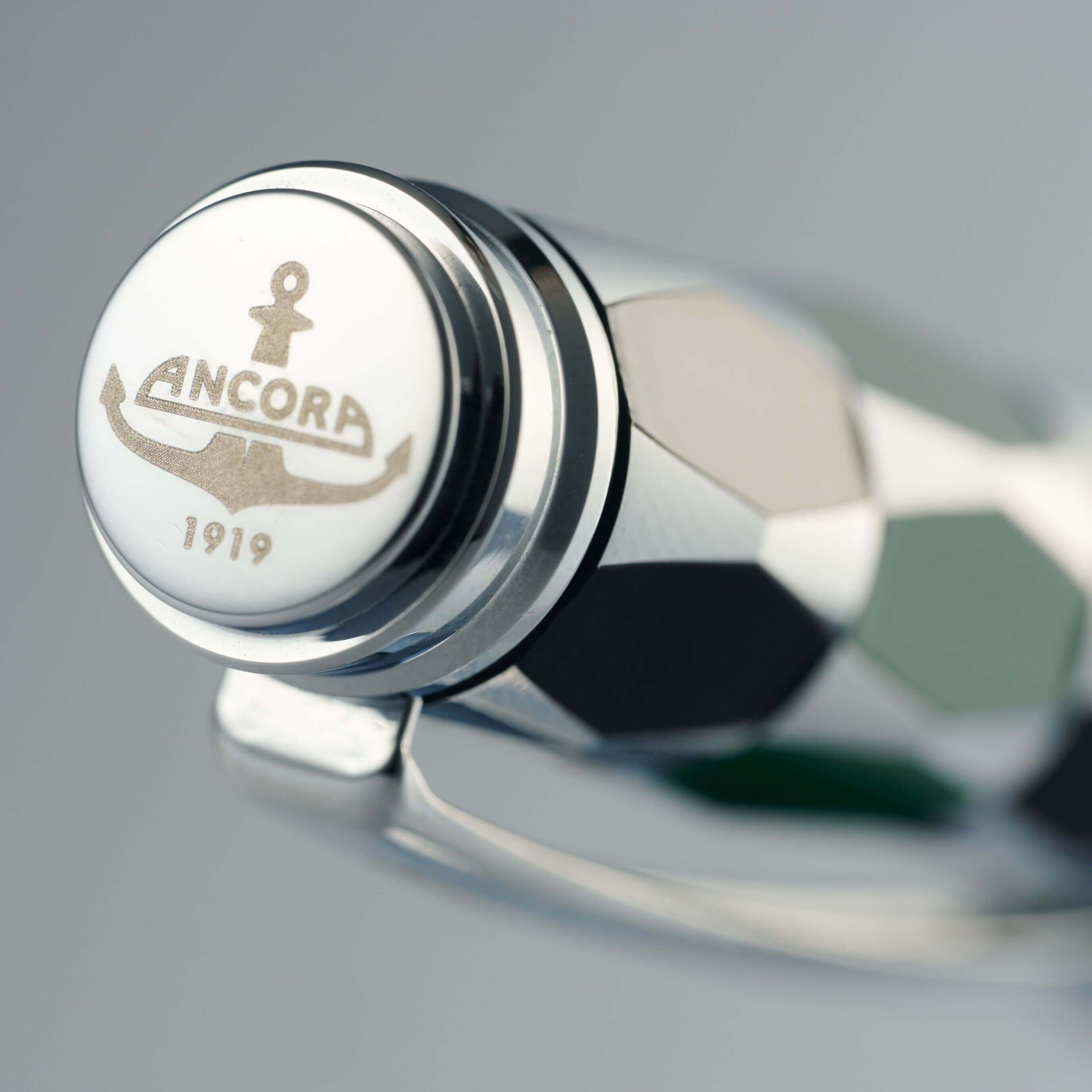 Ancora Masquerade Green With Cap Limited Edition Pen of 88 Enamel Luxury Rollerball