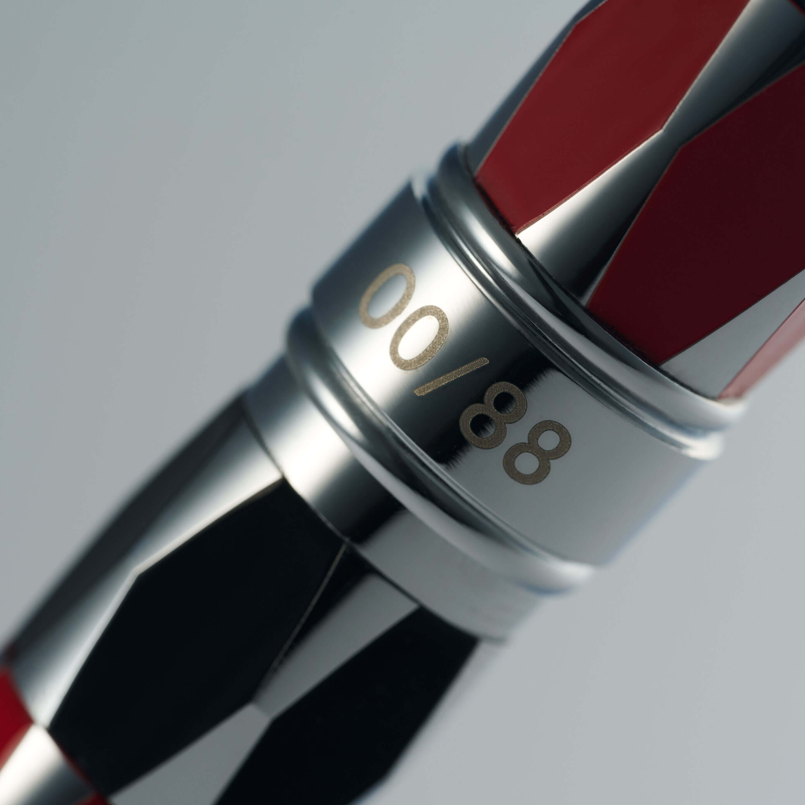 Ancora Masquerade Red With Cap Limited Edition Pen of 88 Enamel Luxury Rollerball